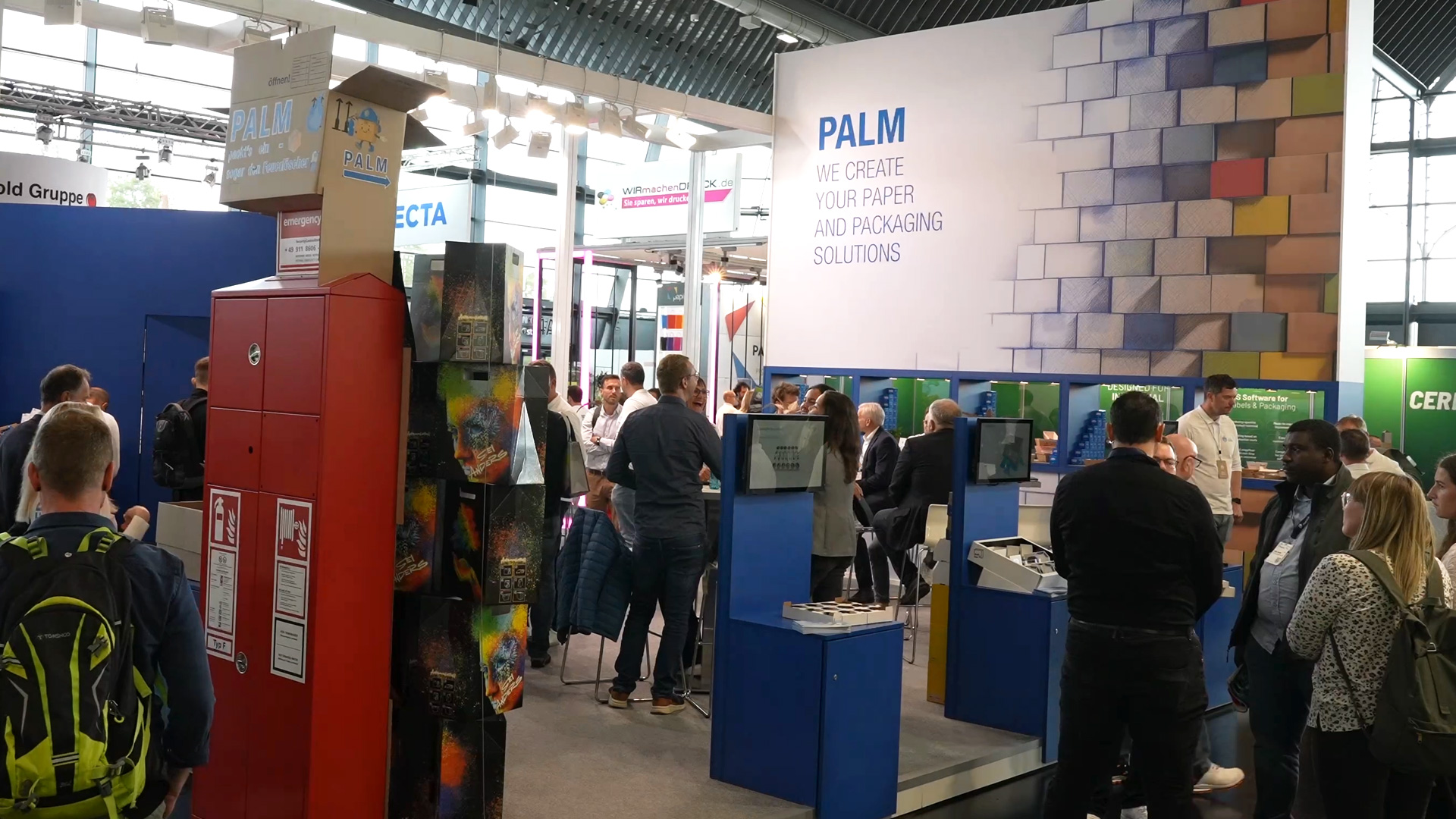 Palm sustainable packaging Fachpack 2025