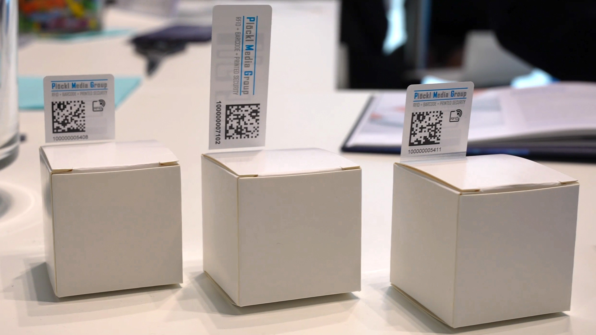 RFID FlagTags for item tracking Fachpack 2025