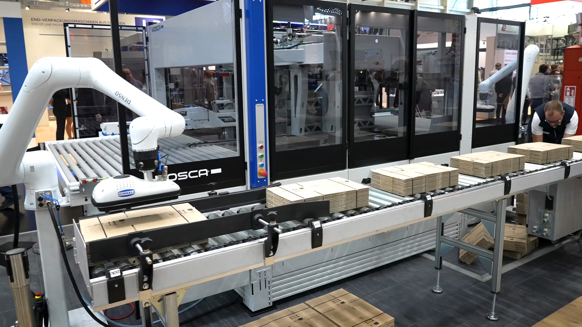 SoniXs MCB 3 inline machine strapping