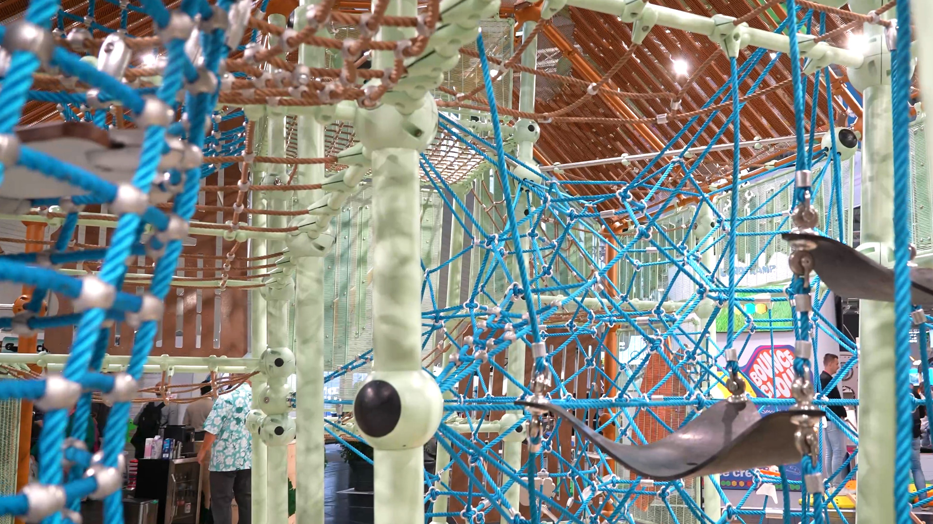 Berlin Rope Factory Climbing Net Indoor Playground
