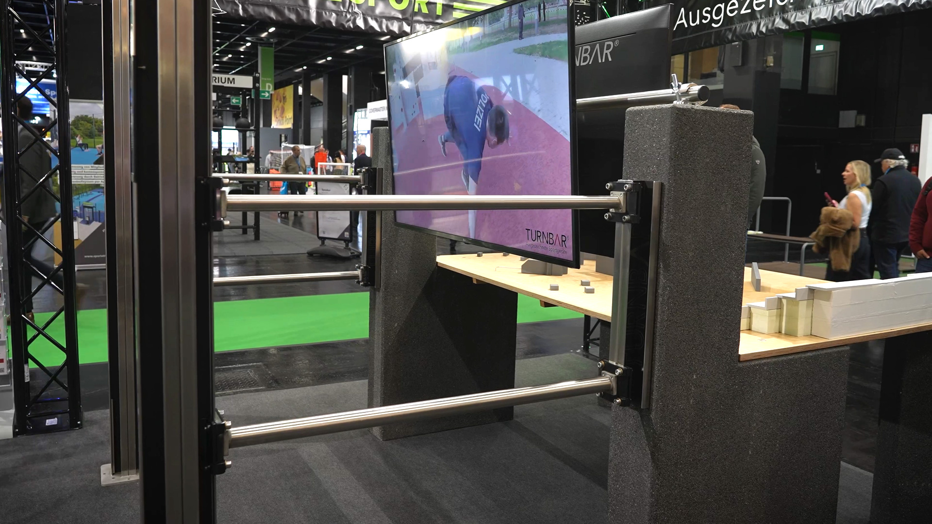 Vindico Turnbar clay construction system parkour park