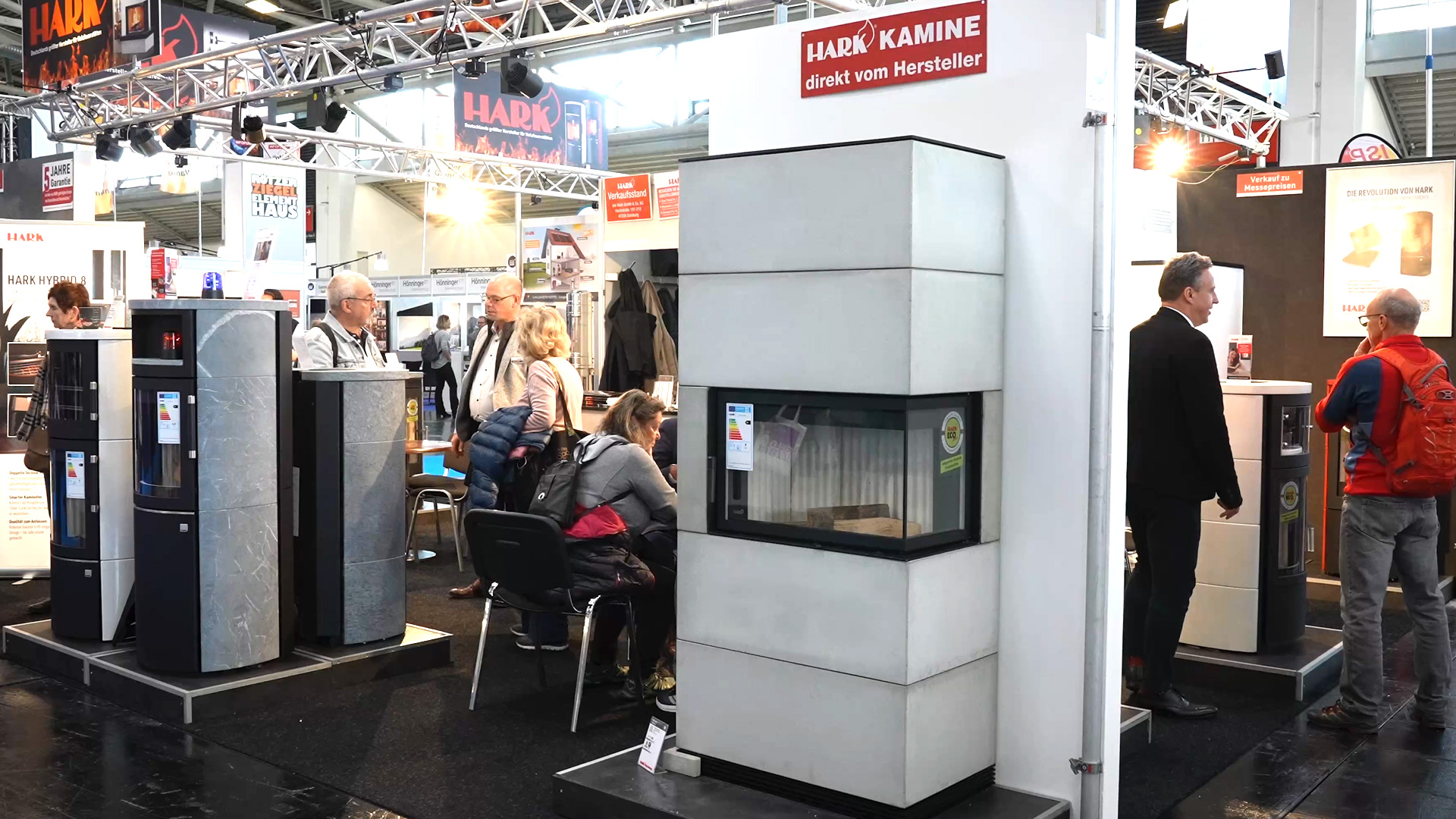 HARK fireplace and tiled stove construction home crafts 2025