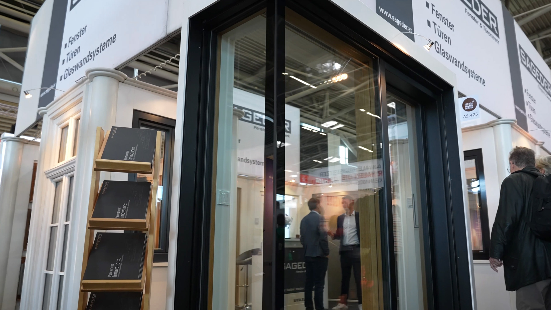 Sageder large scale window construction custom made