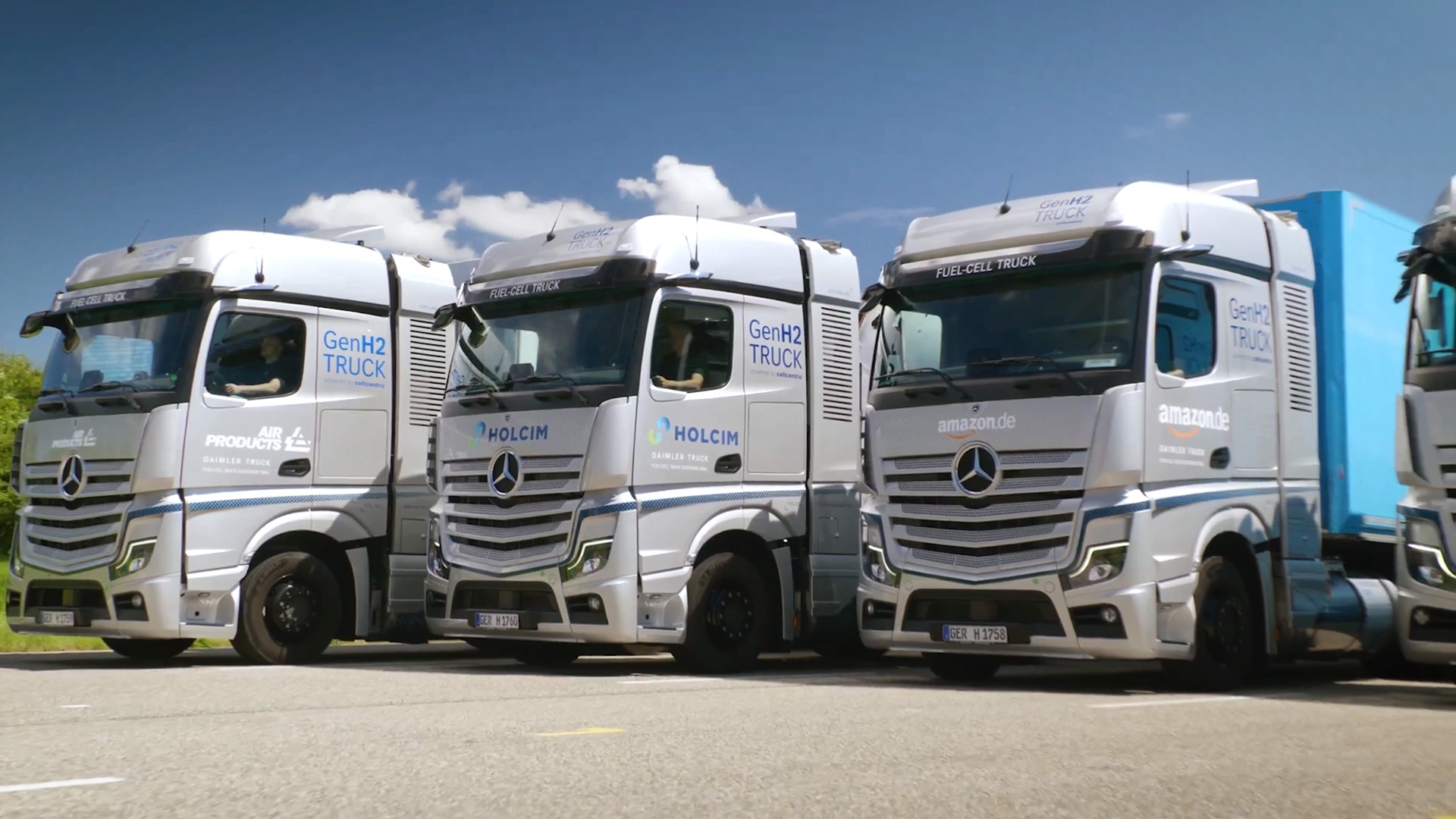 Daimler Mercedes Benz liquid hydrogen
