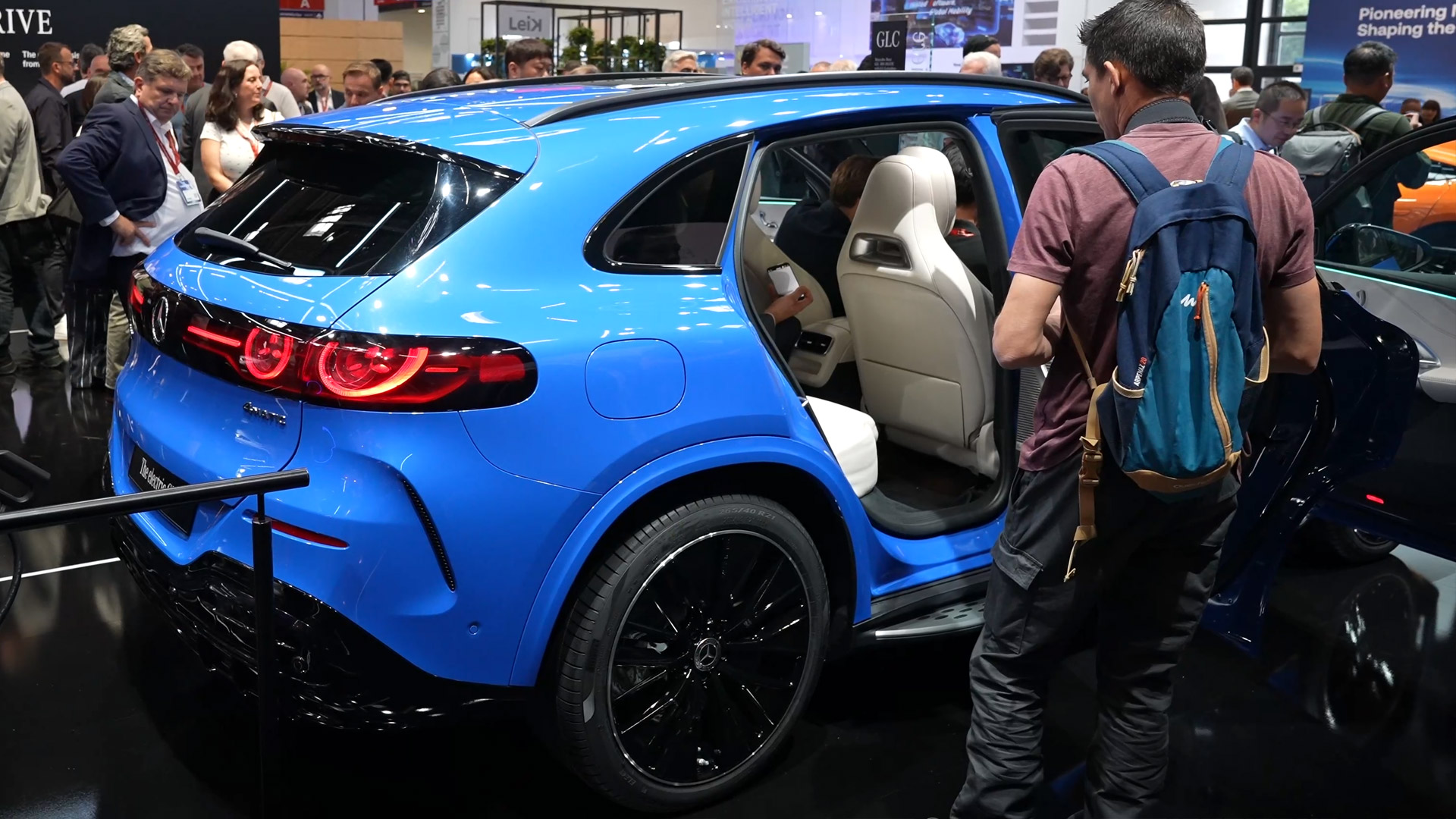 Mercedes GLC with electric drive with 713 kilometer range
