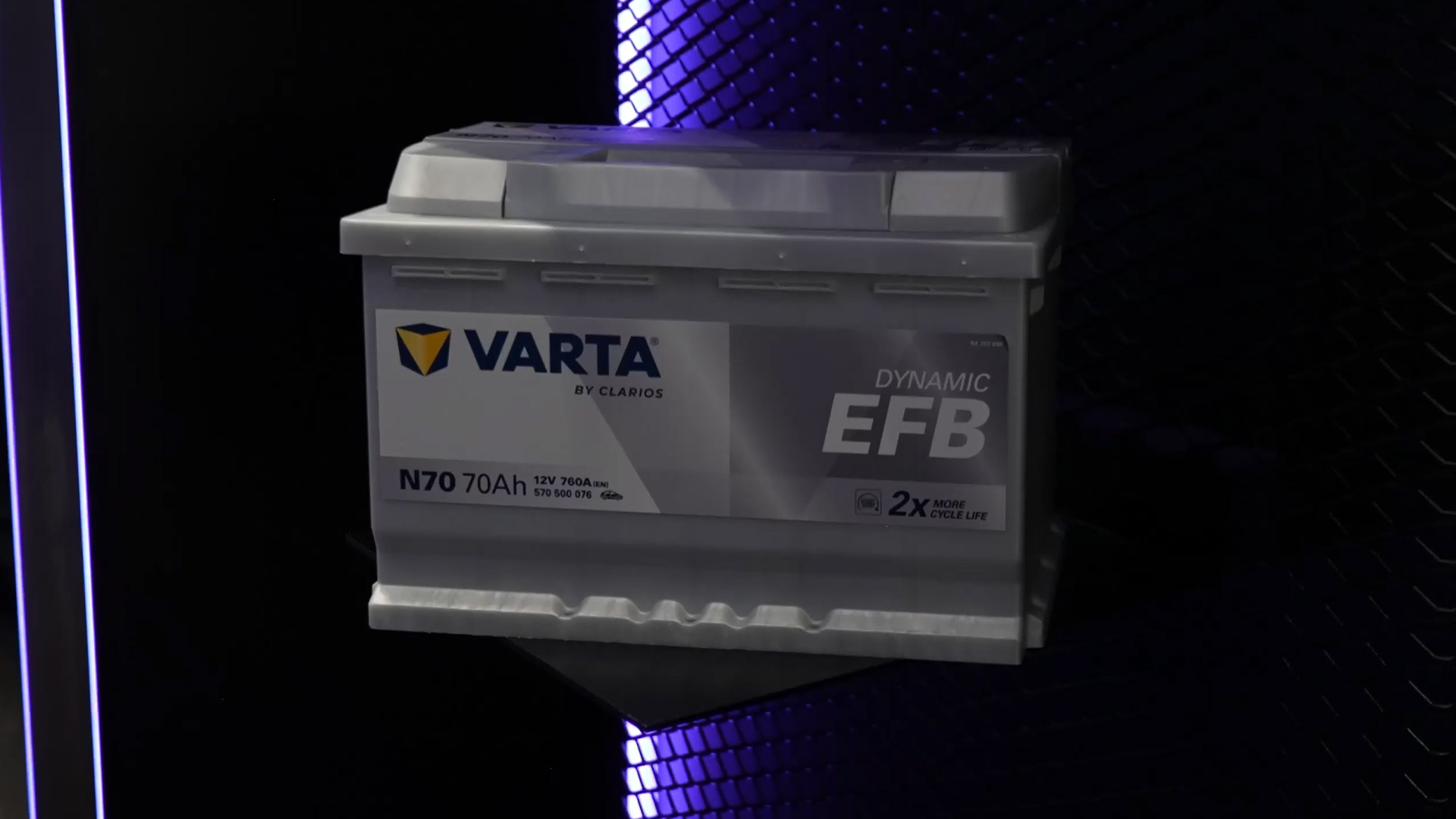 Varta EFB Battery Enhanced Flooded Battery Advanced Wet Battery