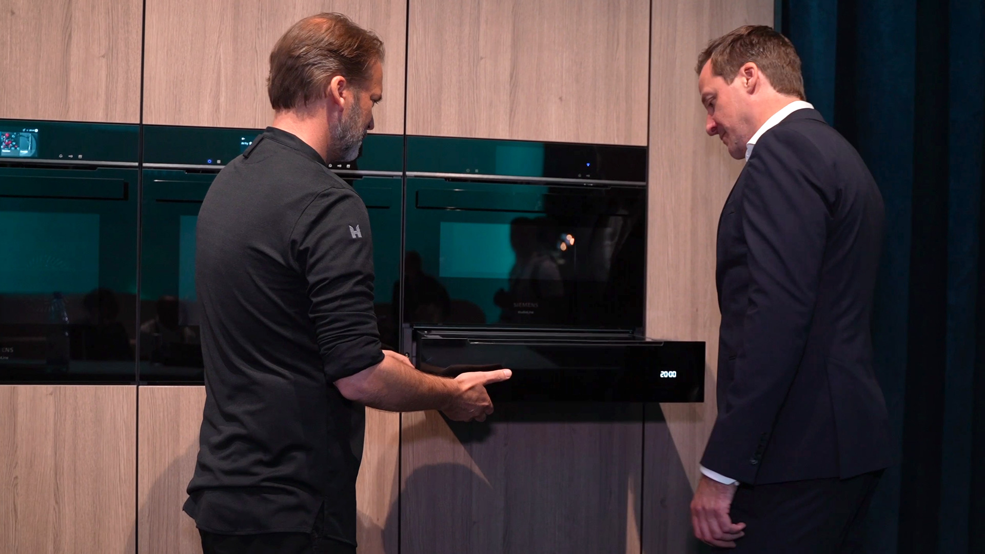 Siemens steam drawer for gentle cooking