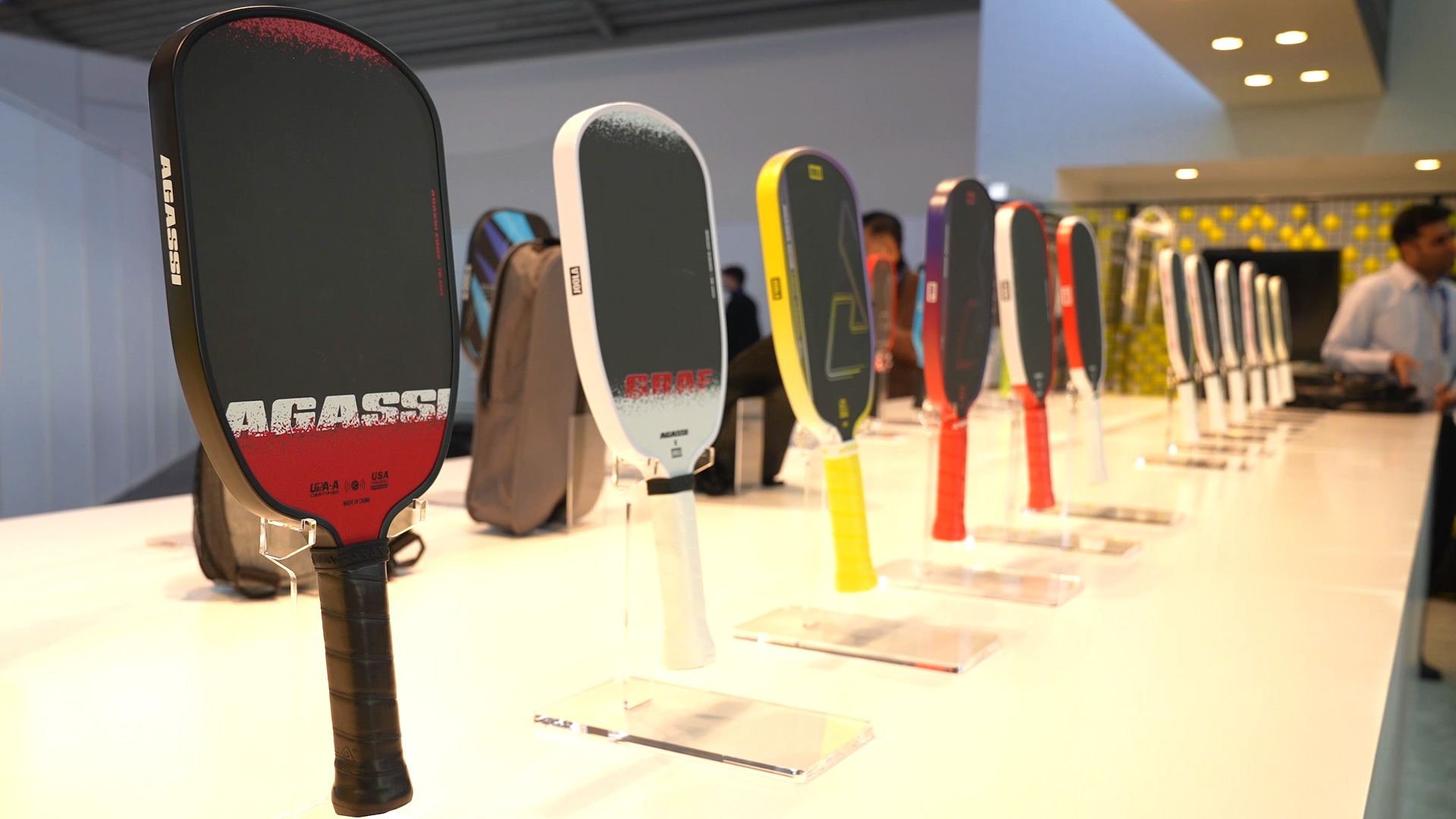 Joola Paddle with Carbon Surface and Different Handle Lengths