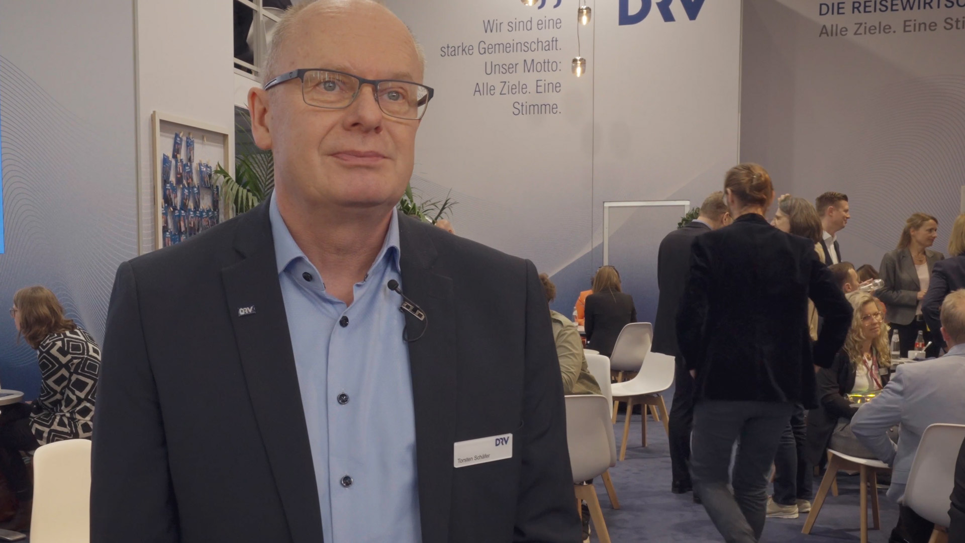 interview german travel association drv trends tourism industry 2025 torsten schaefer