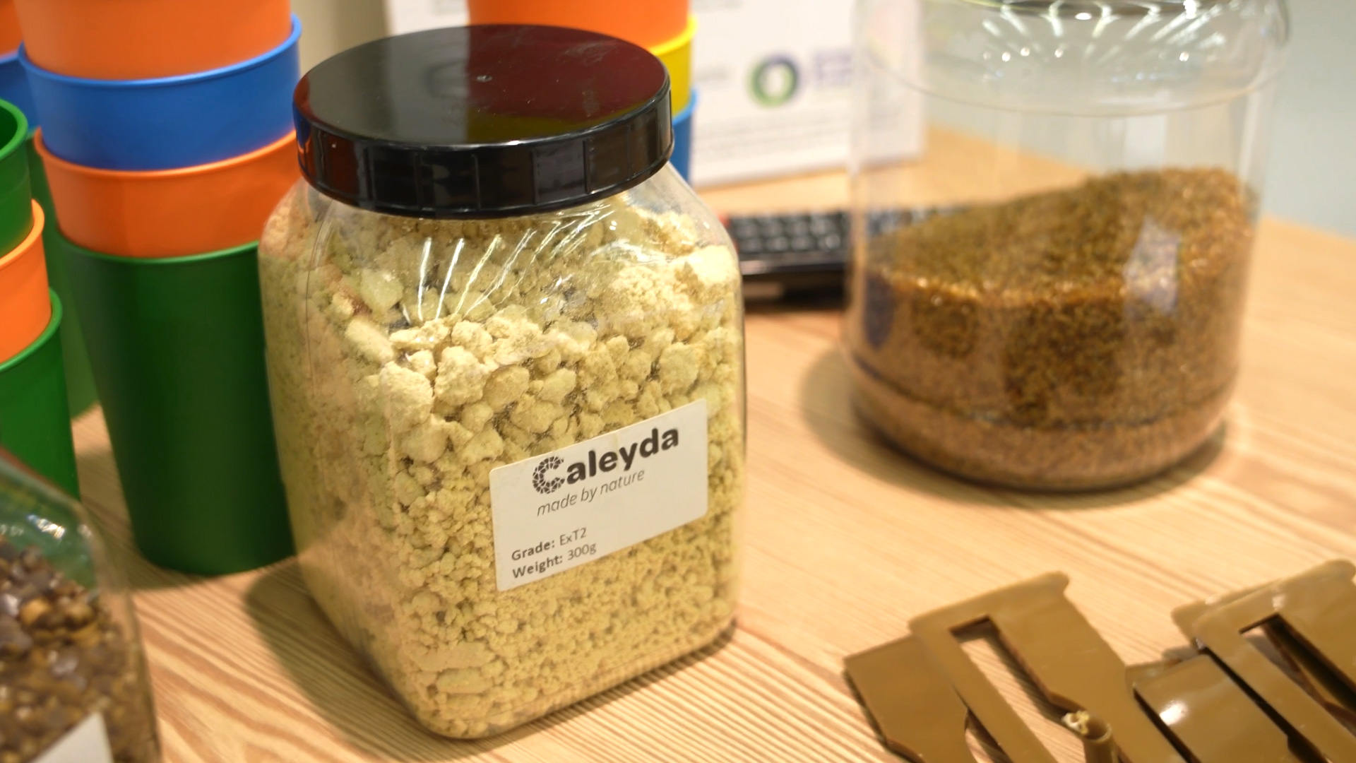Caleyda bio based material sustainable plastics