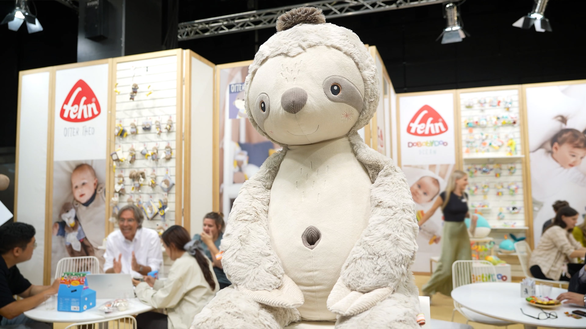 Fehn Lazy Sloth Cuddly Animal Kind und Jugend 2025