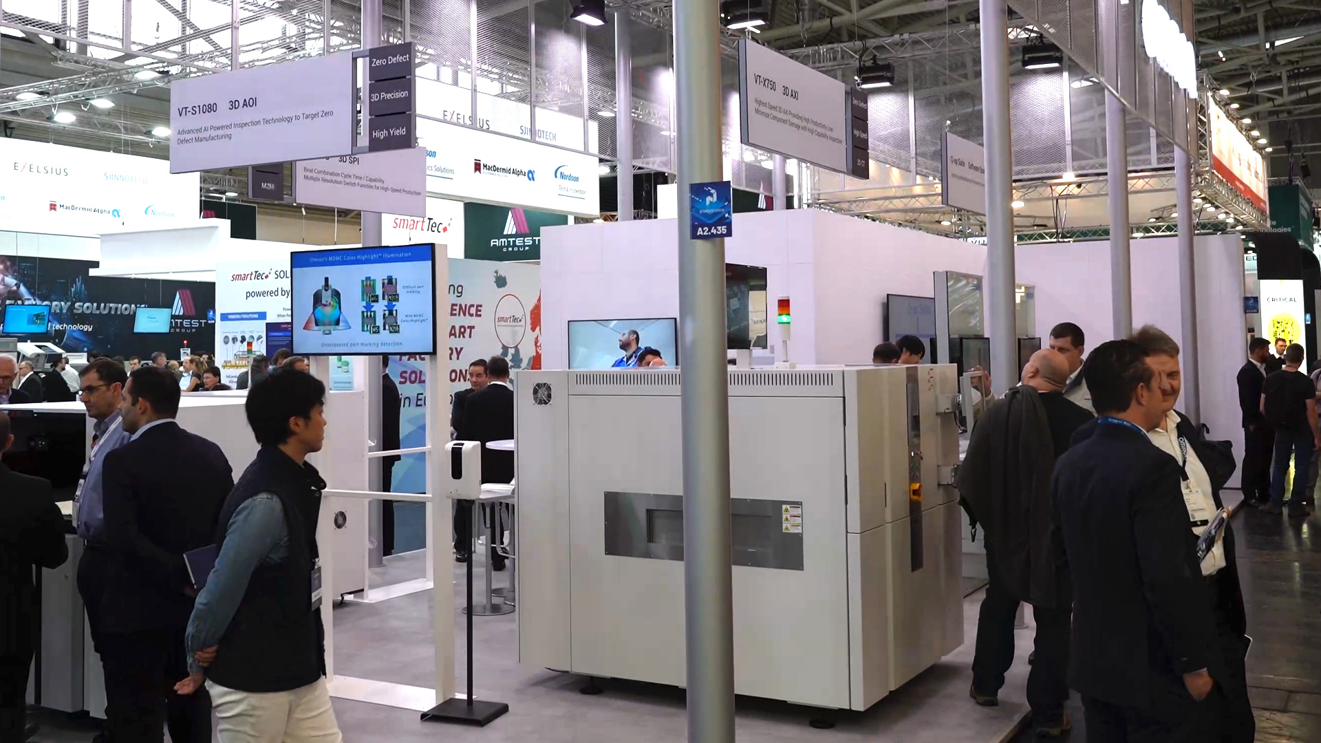 Omron electronics manufacturing productronica 2025