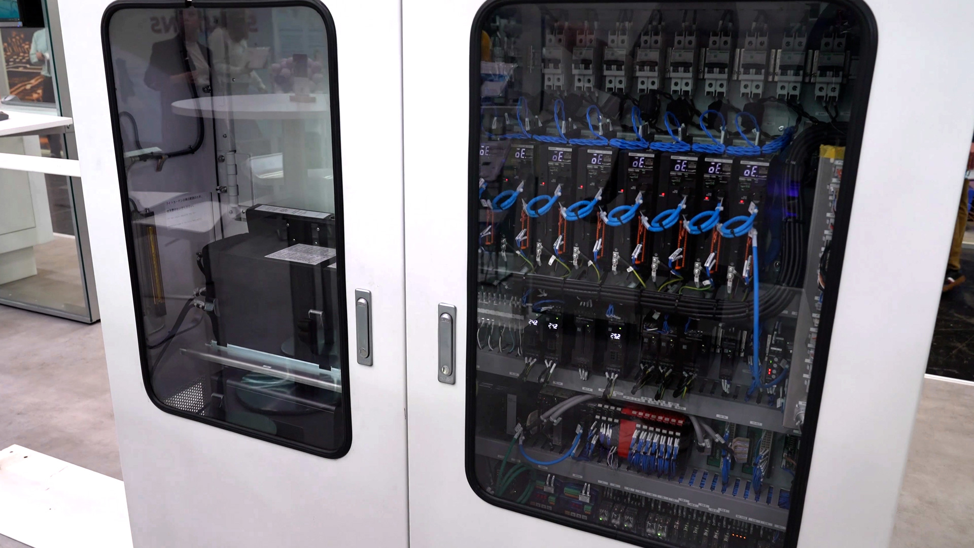 Servo driver PLC entire Omron control CT scan