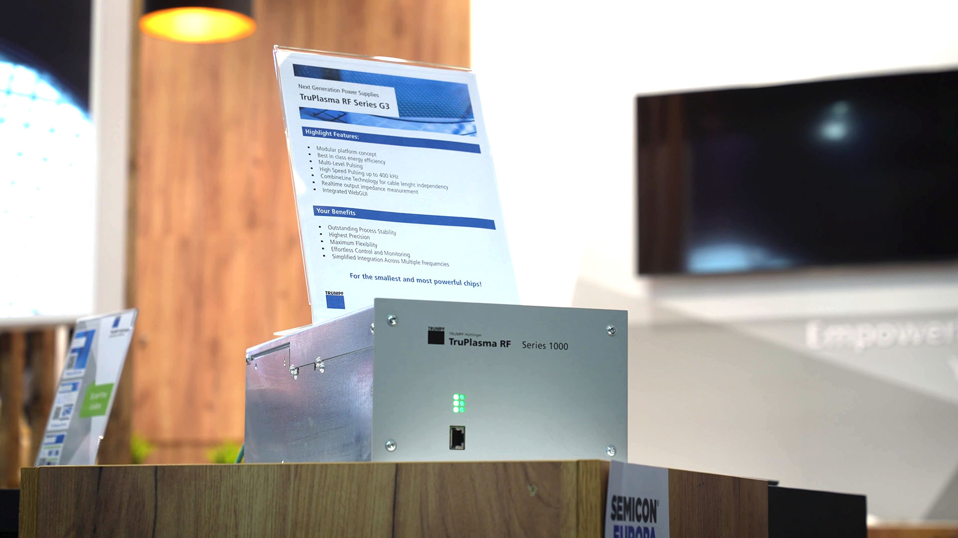 TRUMPF TruPlasma RF 1000 Series 3 kW