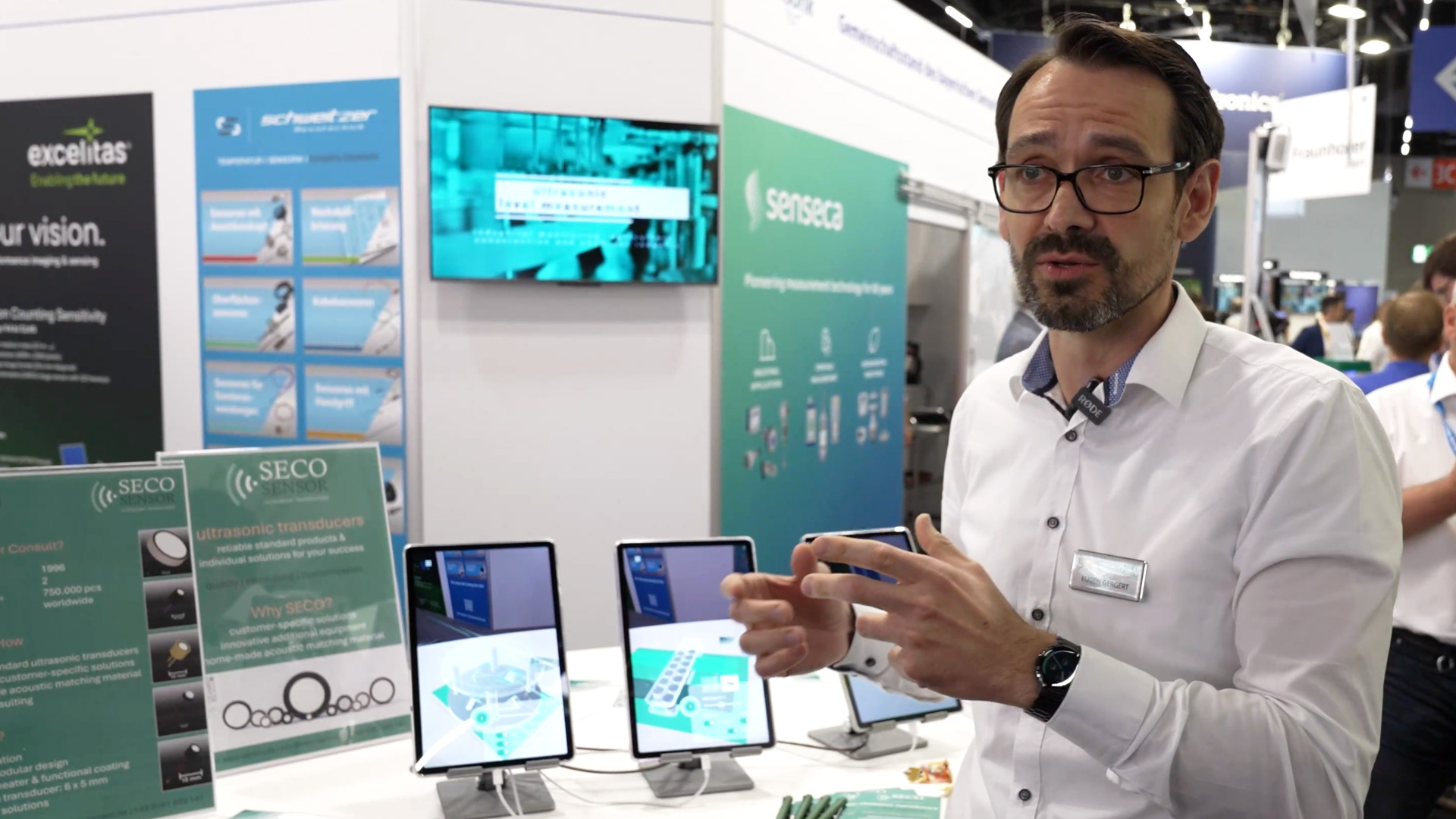Interview high precision ultrasonic transducers Eugen Gergert Seco Sensor 2025