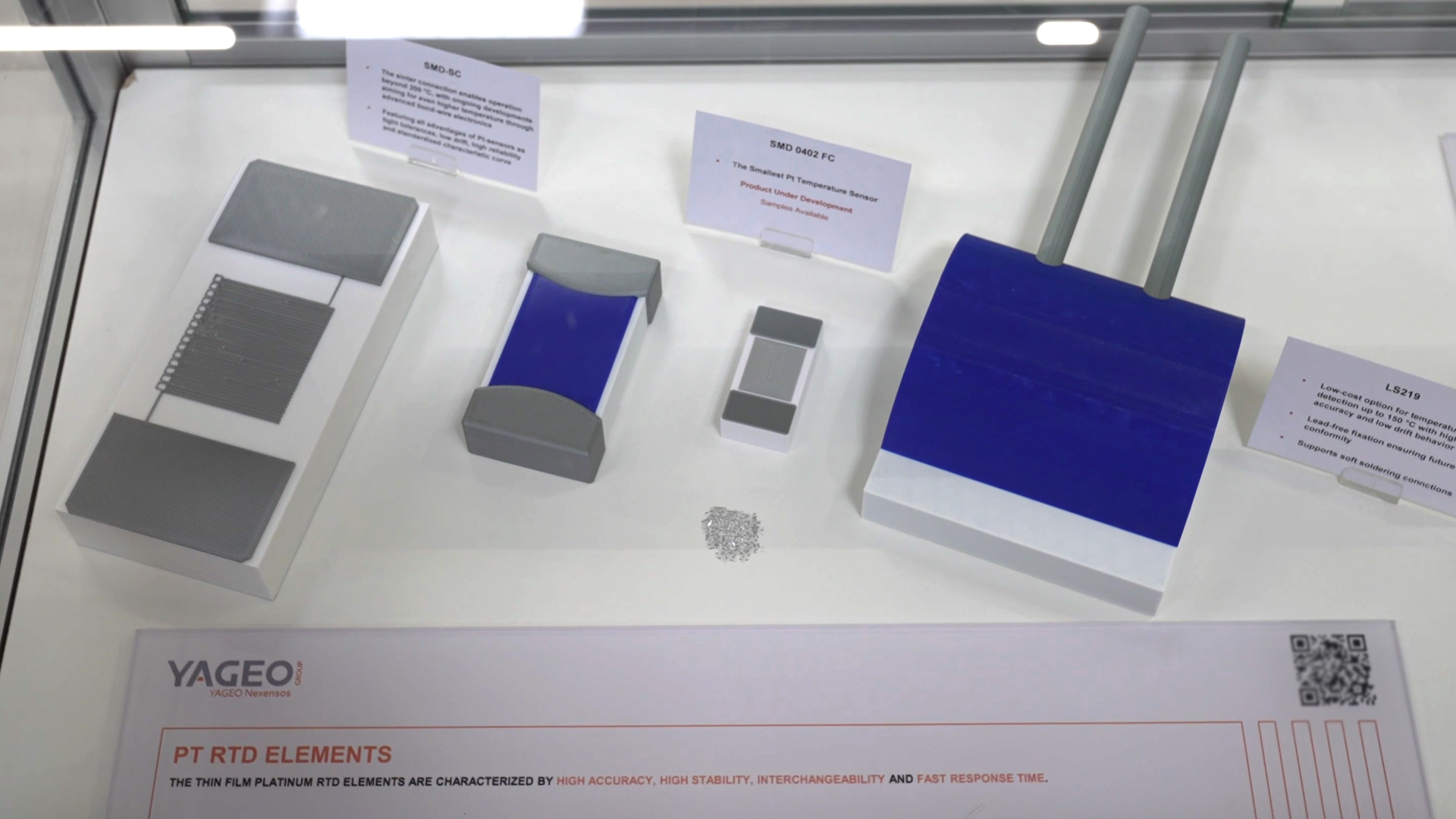 Platinum thin film sensors for temperature measurement Yageo Nexensos
