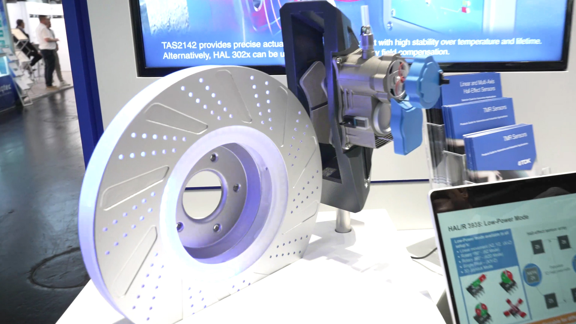 TDK sensor technology brake by wire braking systems without hydraulics