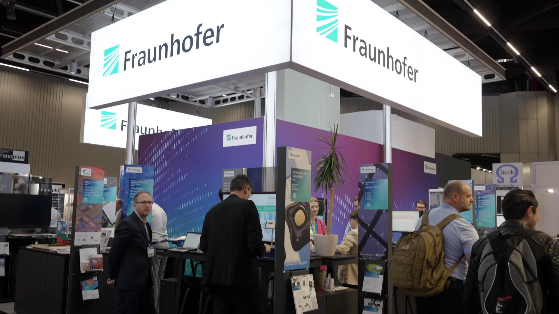 fraunhofer ipms innovations 2025 sensor test trade fair