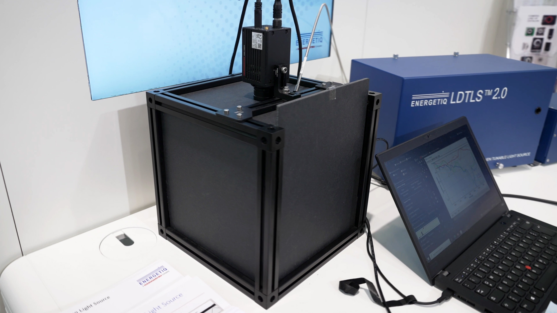 hamamatsu camera photonics test setup