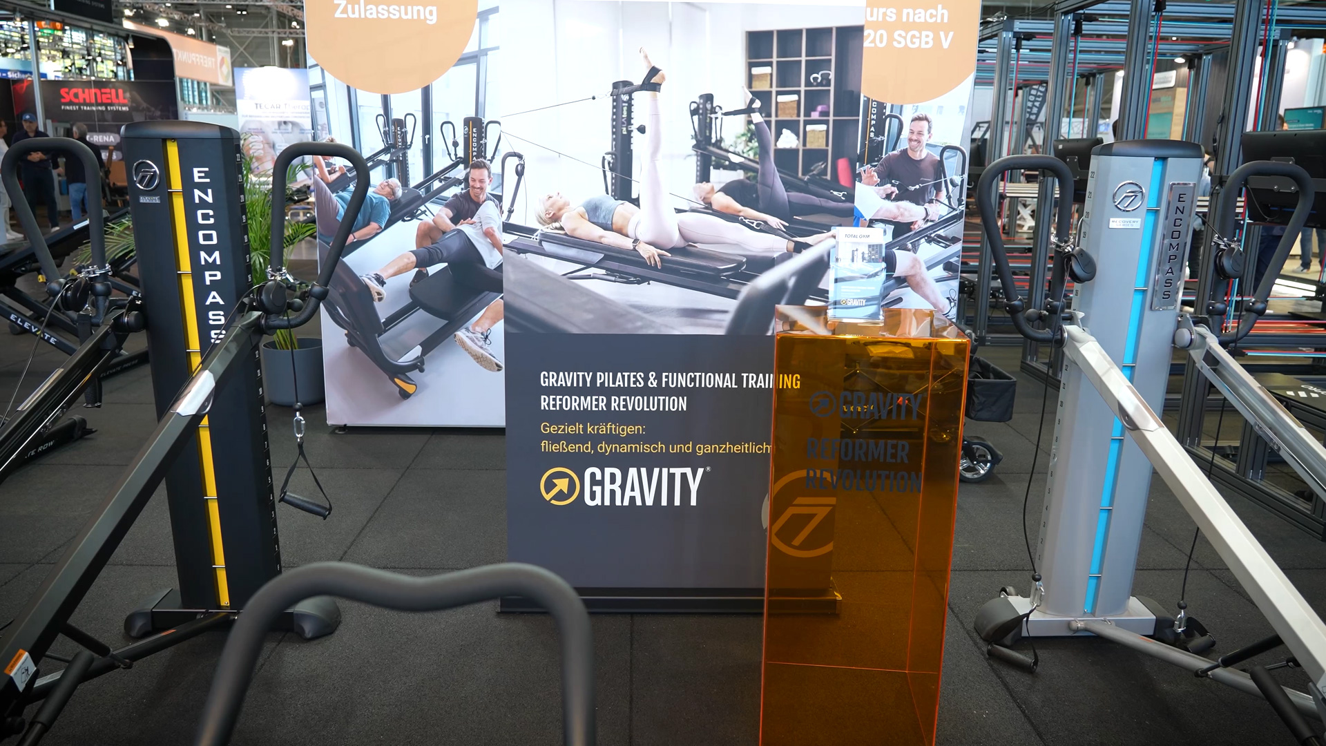 Gravity training for therapy and fitness