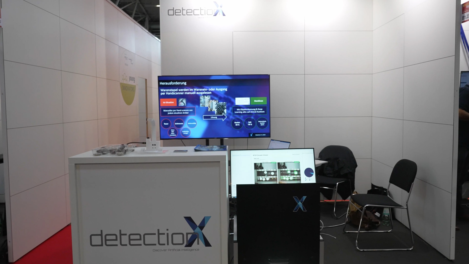 Detection X at the logistics fair transport logistic Munich