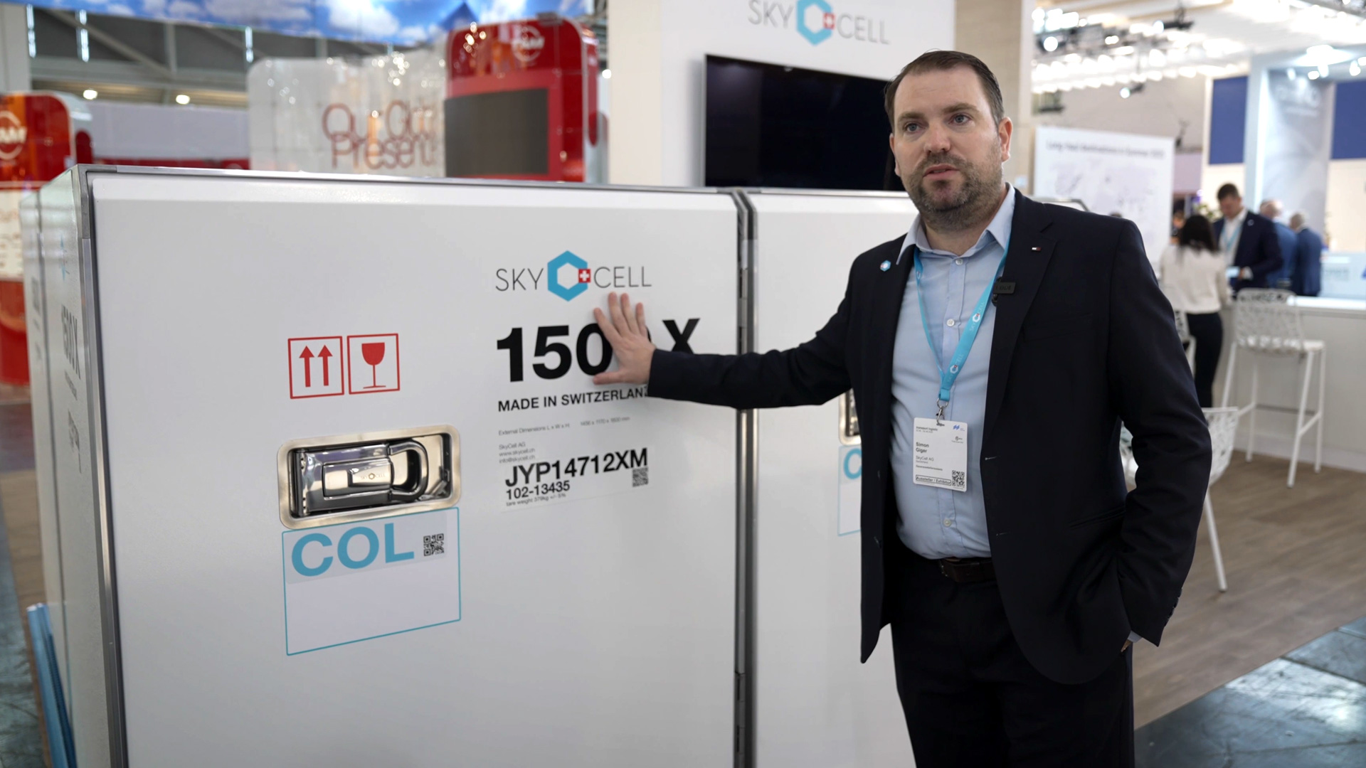 Interview Pharmaceutical Logistics with AI and Real Time Data Simon Giger SkyCell AG