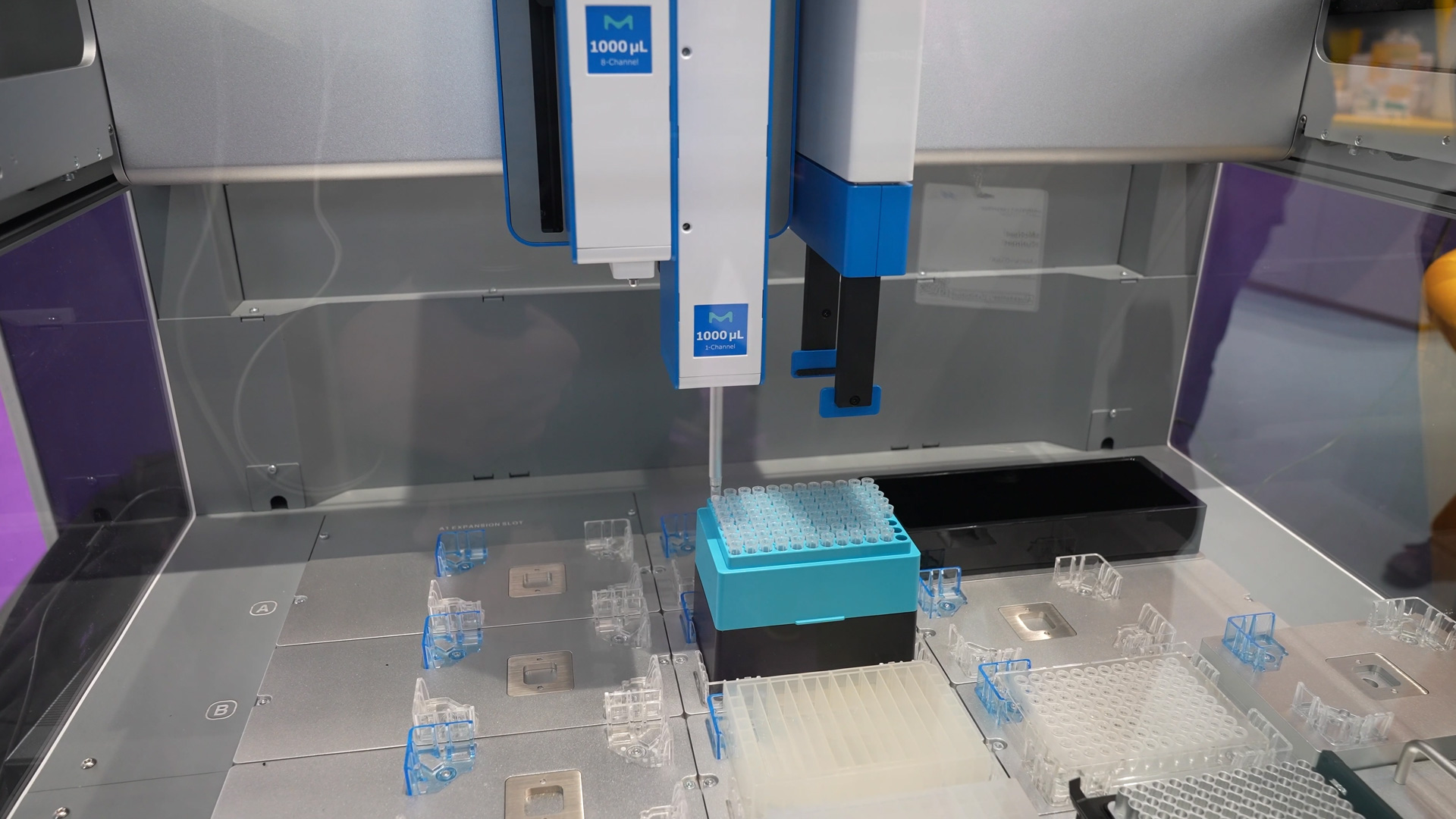 Pipetting robots from Merck automate laboratory work and relieve scientists