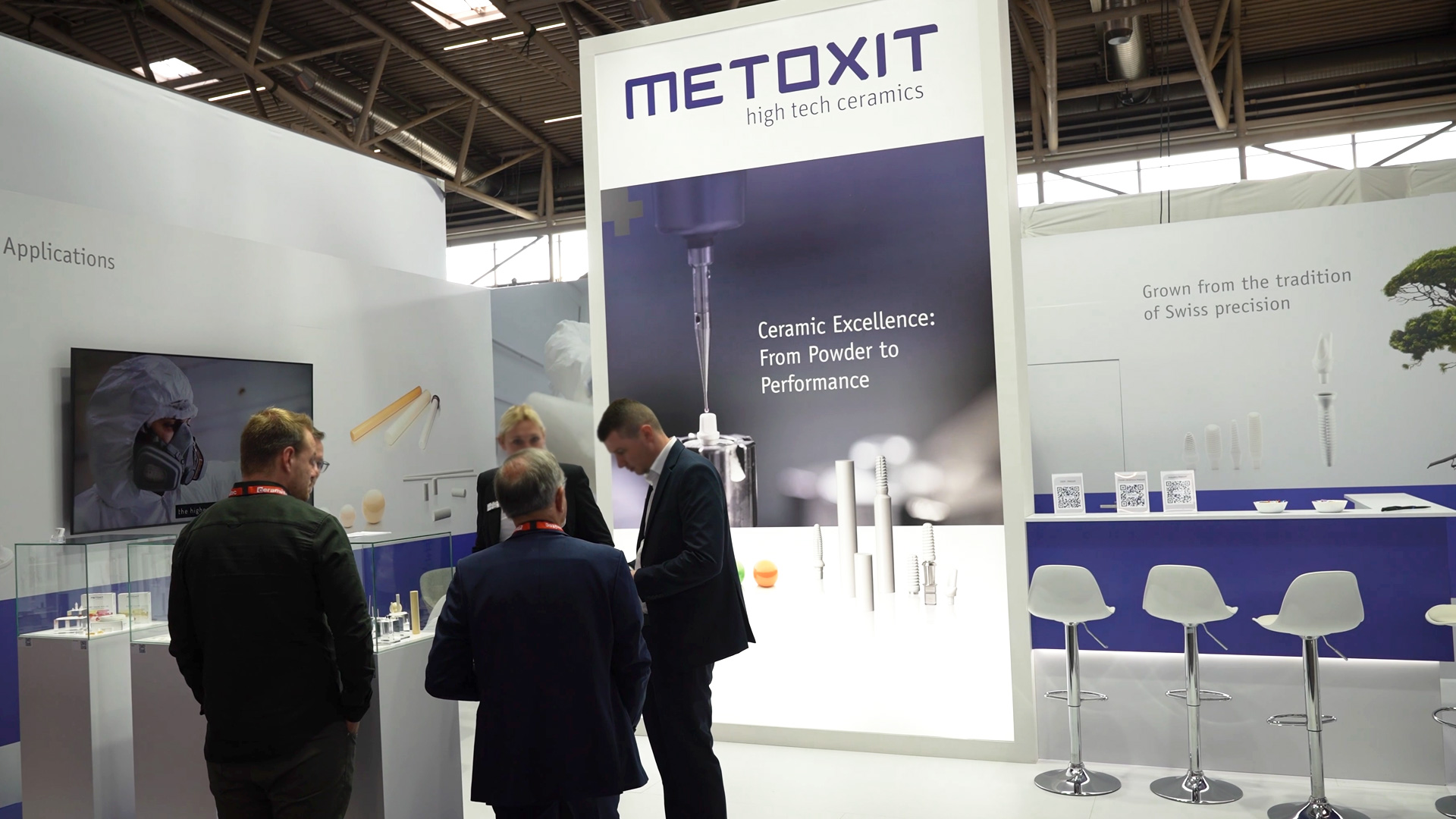 Metoxit Ceramics at Ceramitec Munich