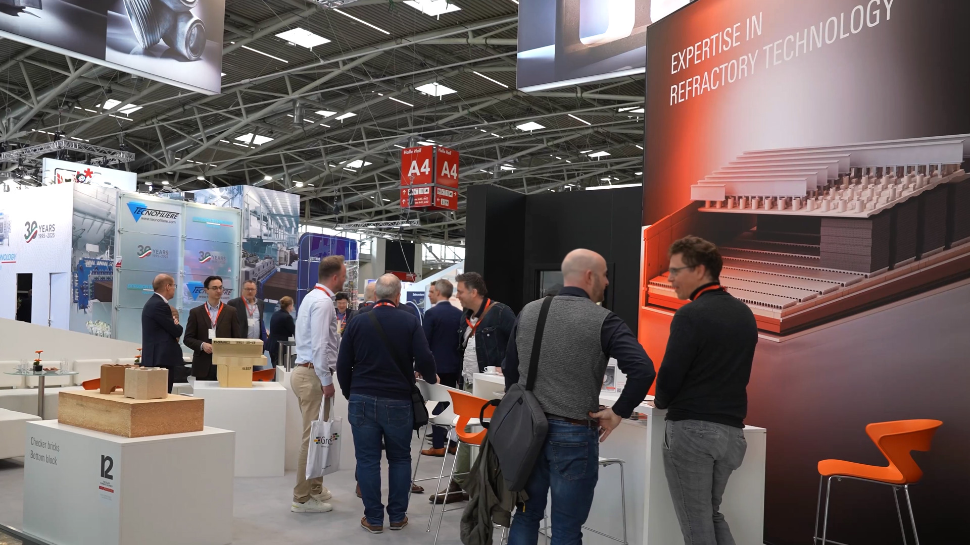 Refractories refractory products booth Ceramitec Munich