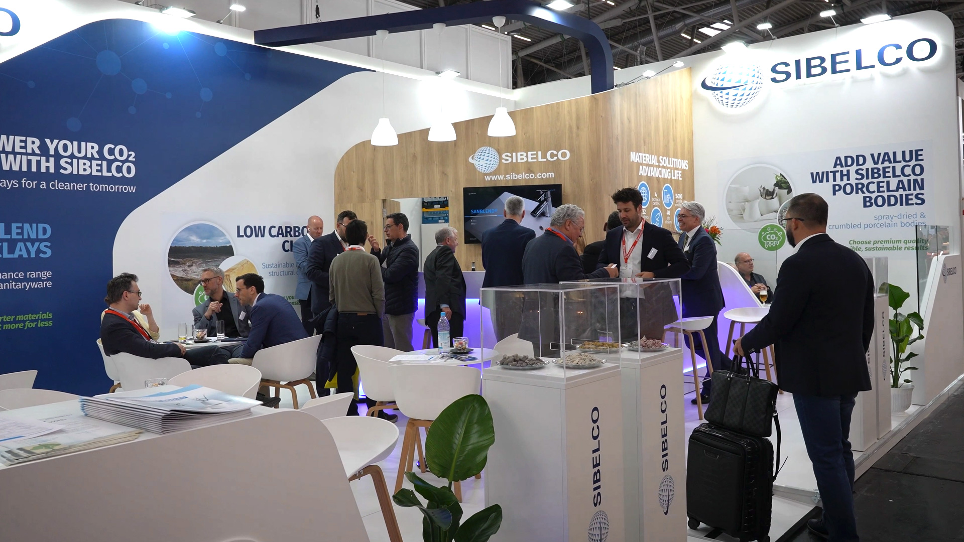 Sibelco clays at Ceramitec Munich