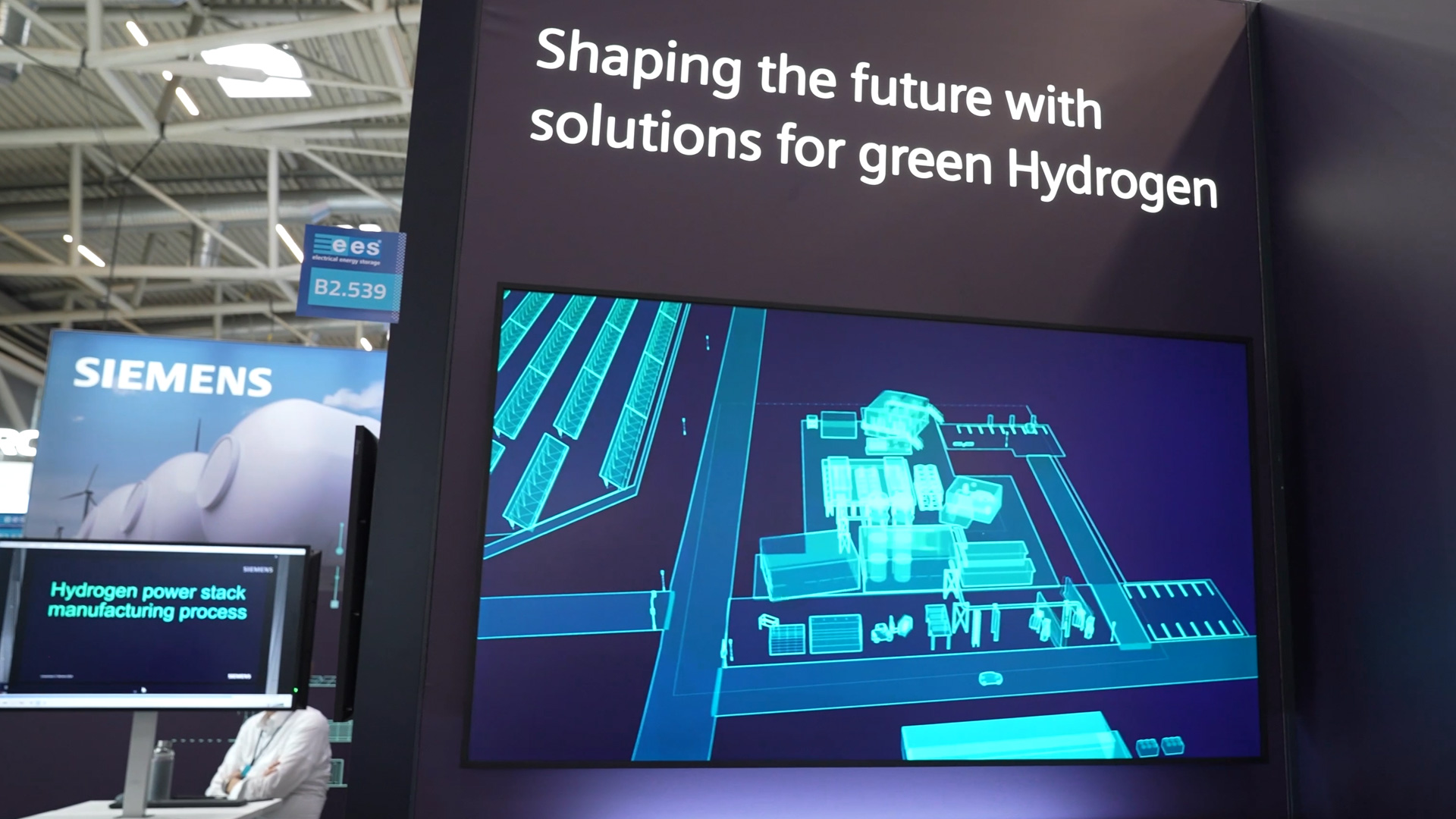 Siemens supports electrolysers and industrial manufacturing