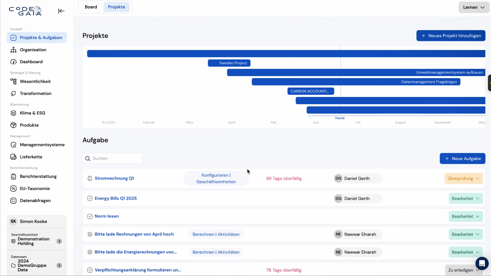 Code Gaia enhanced ESG platform for product compliance