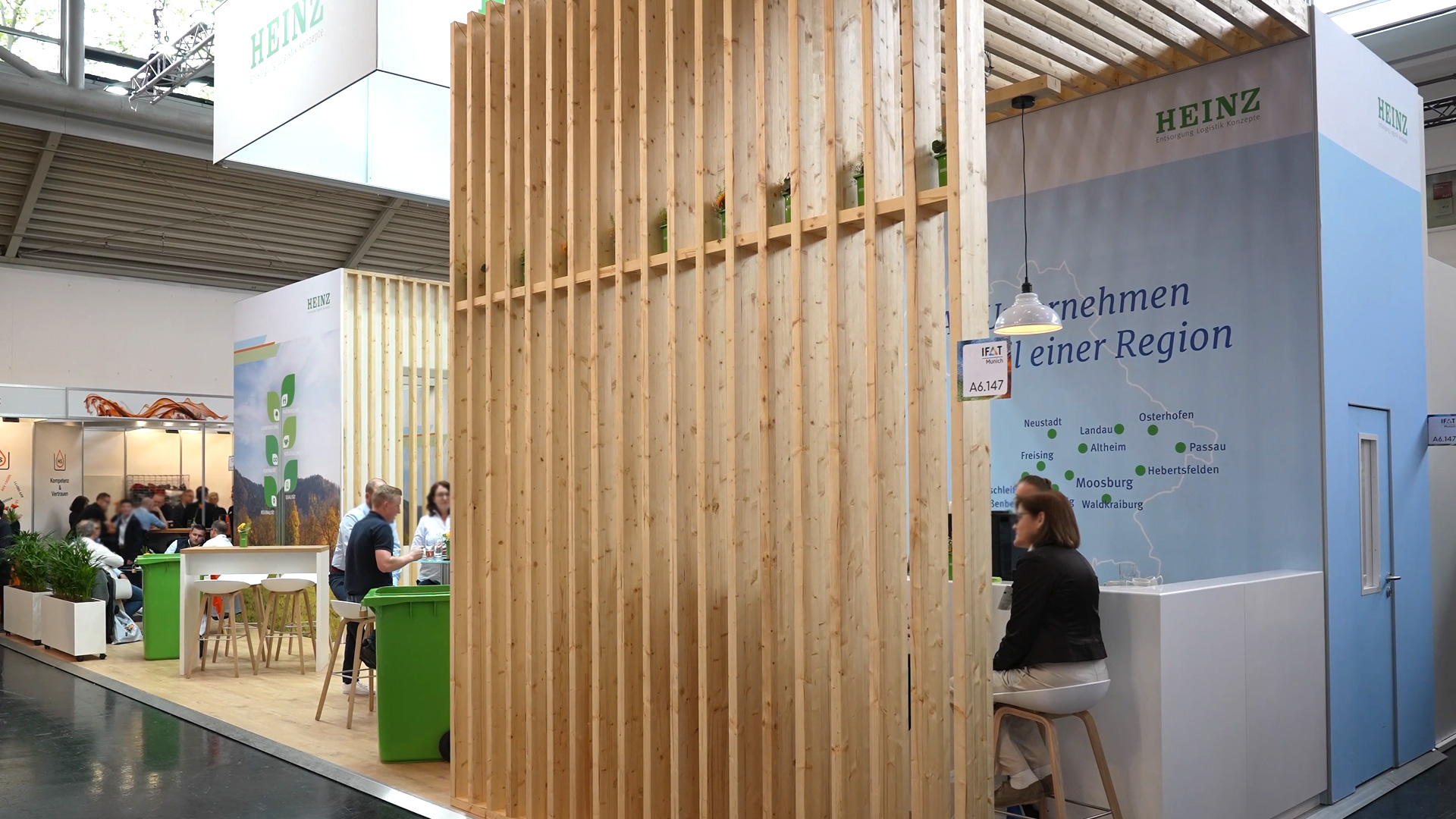 Heinz Waste disposal Logistics on the Ifat Munich