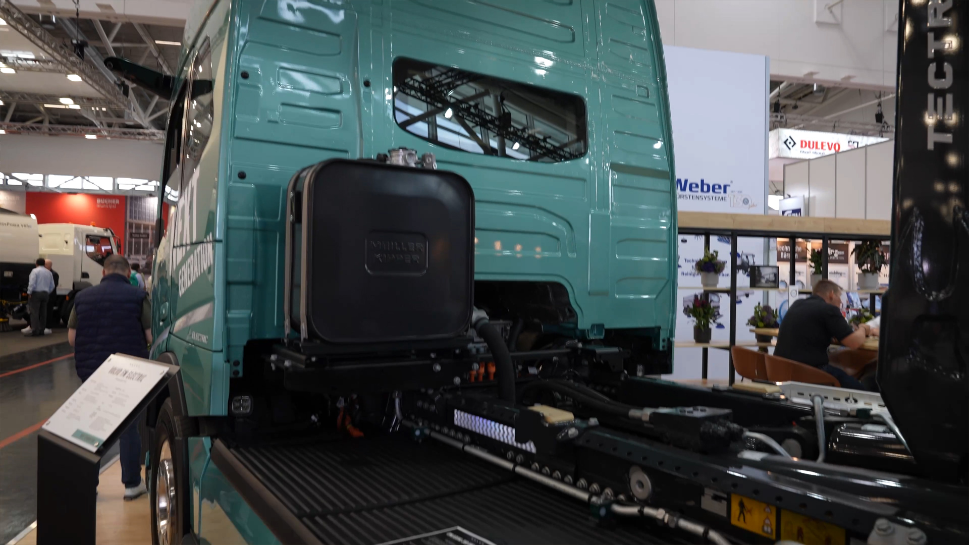 Trucks with two electric motors over 700 hp power