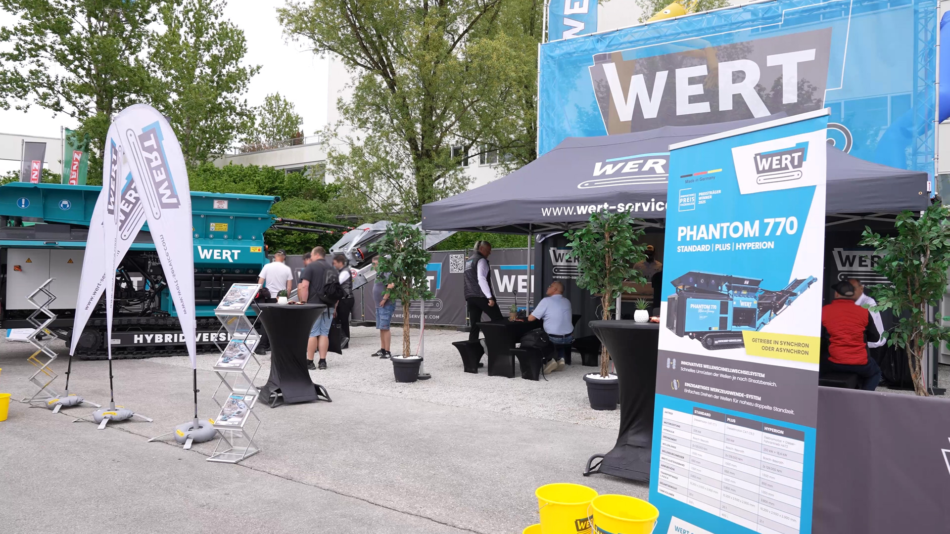 Wert Recycling Technology at Ifat Munich