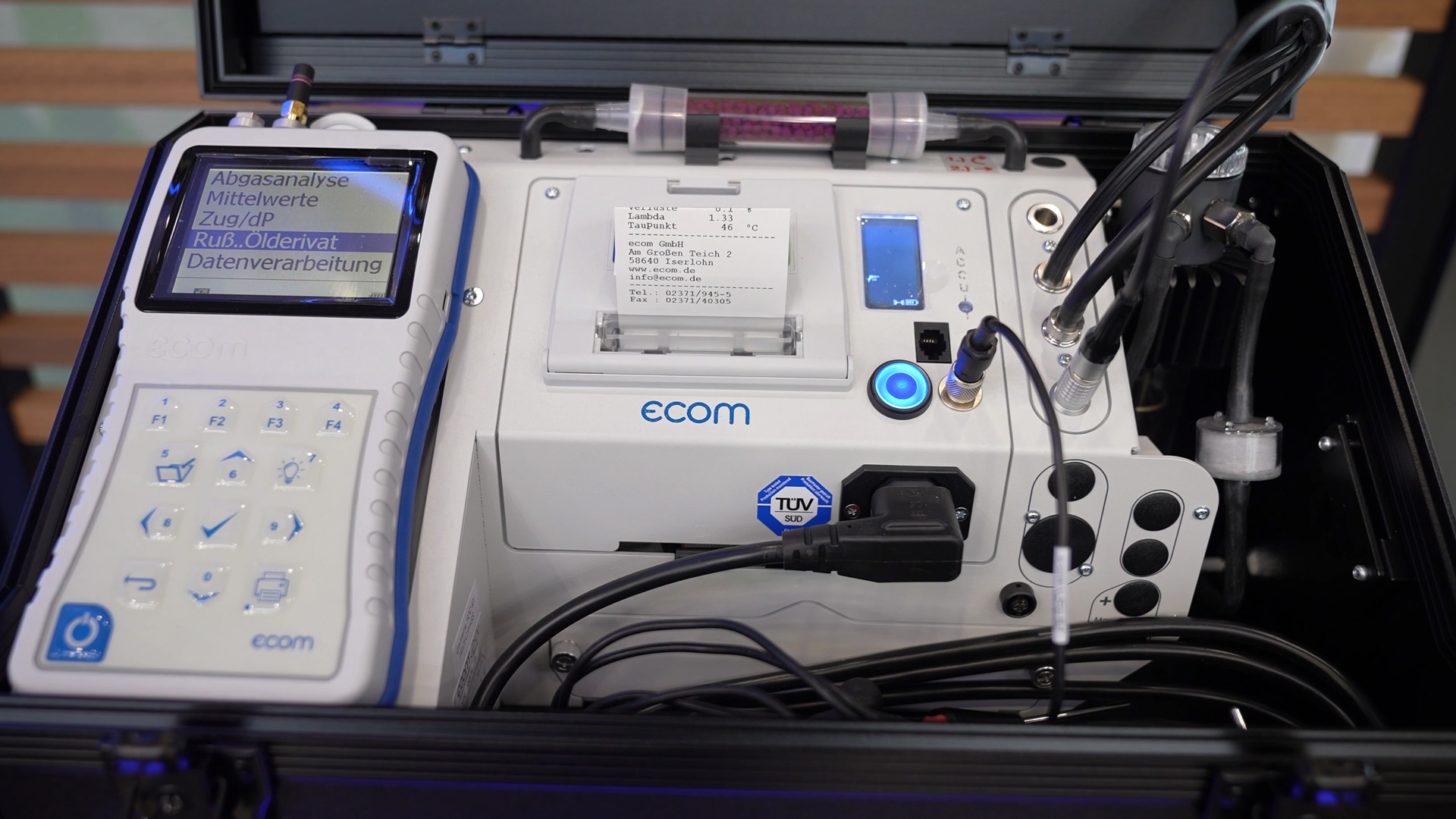 Flue gas measurement for efficiency and emission control