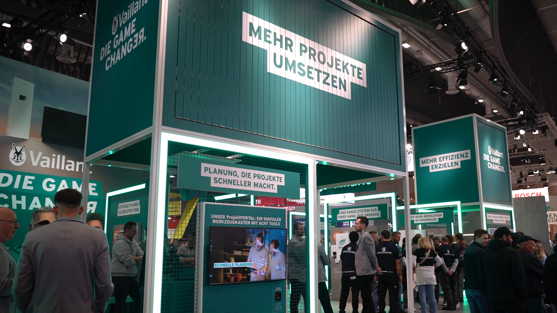 Vaillaint Heat Pumps at the IFH Intherm Nuremberg