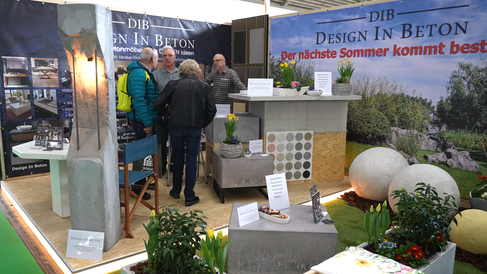 Design in Beton at the IHM Munich