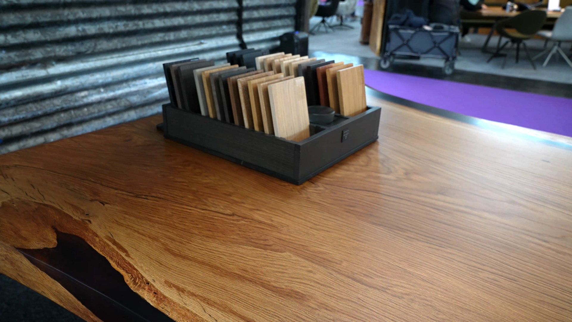 Unique solid wood tables made from native timber species