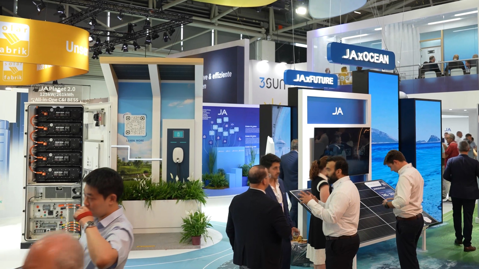JA Solar new products at Intersolar Europe