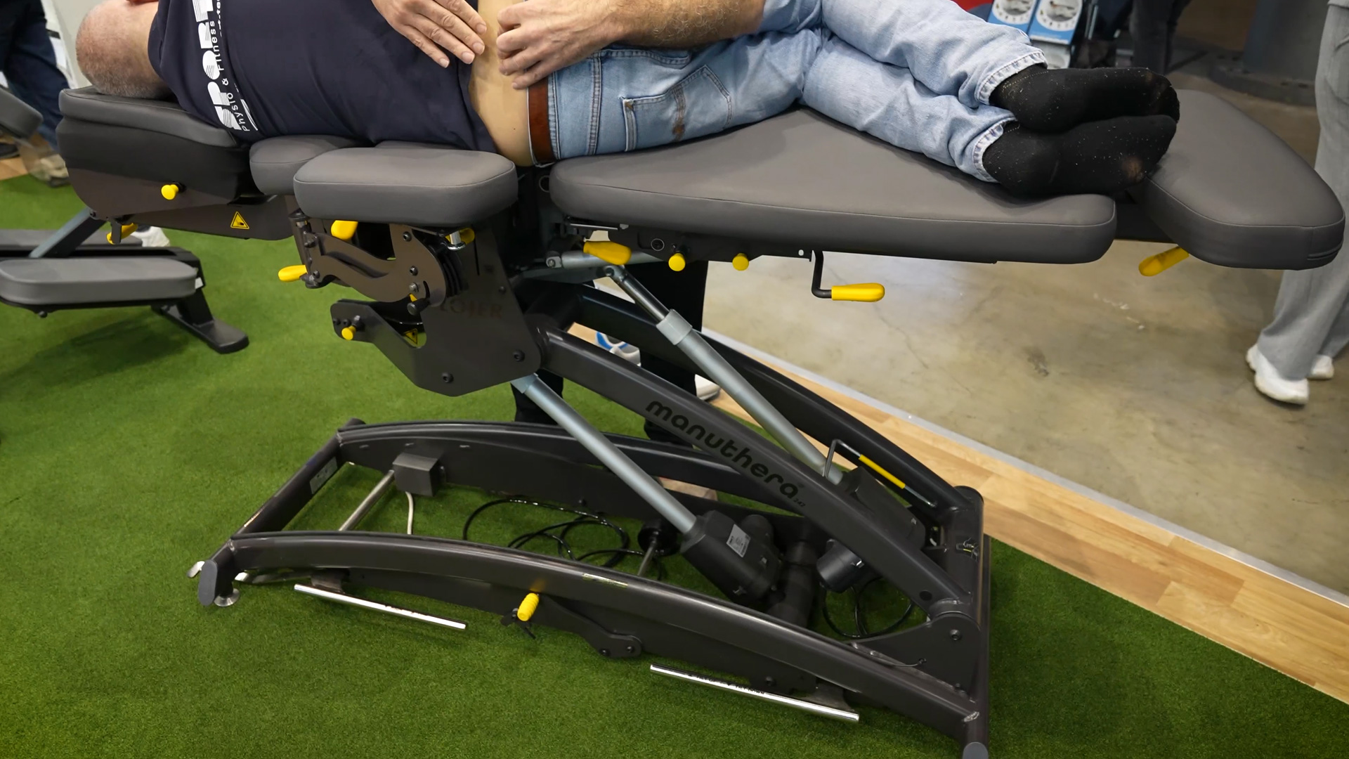 Therapeutic work without gravity