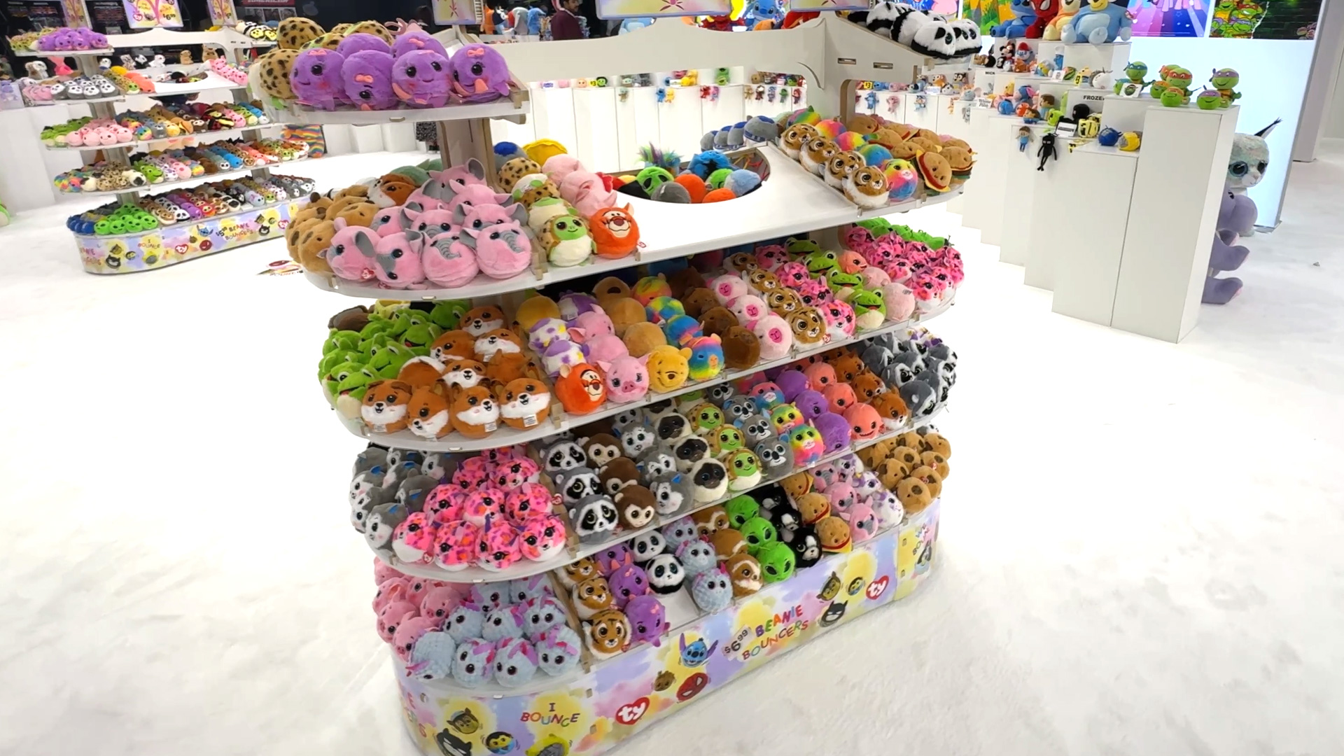 Beanie Bouncer cuddly toys as ball and fidget toys