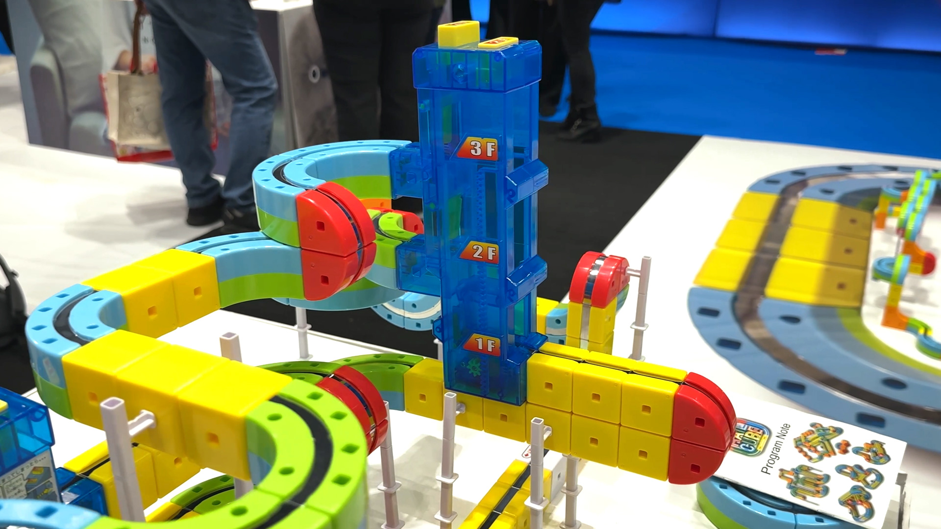 Elevator extension adds additional levels to the system