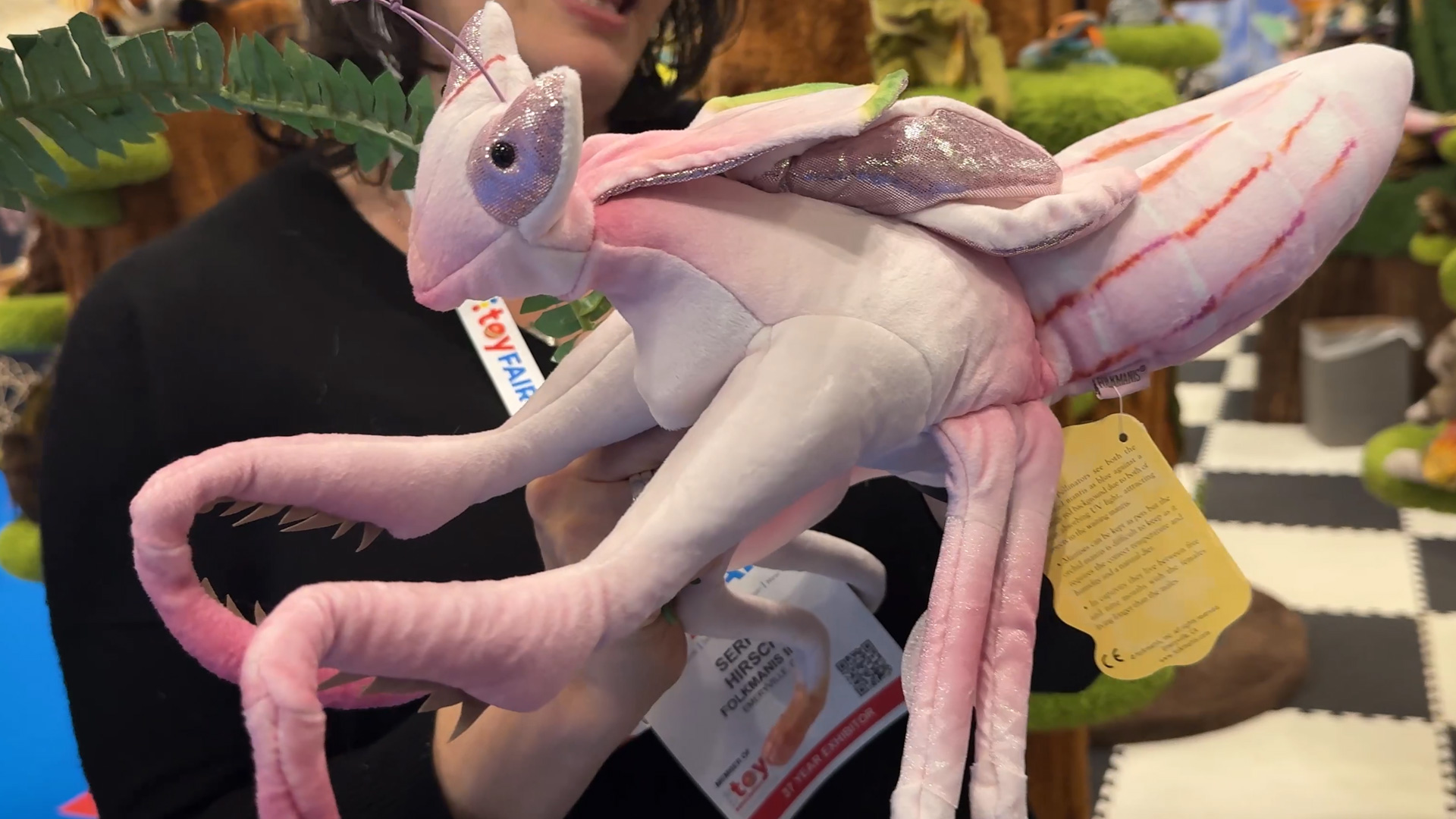 Orchid Mantis Hand Puppet Folkmanis Puppets