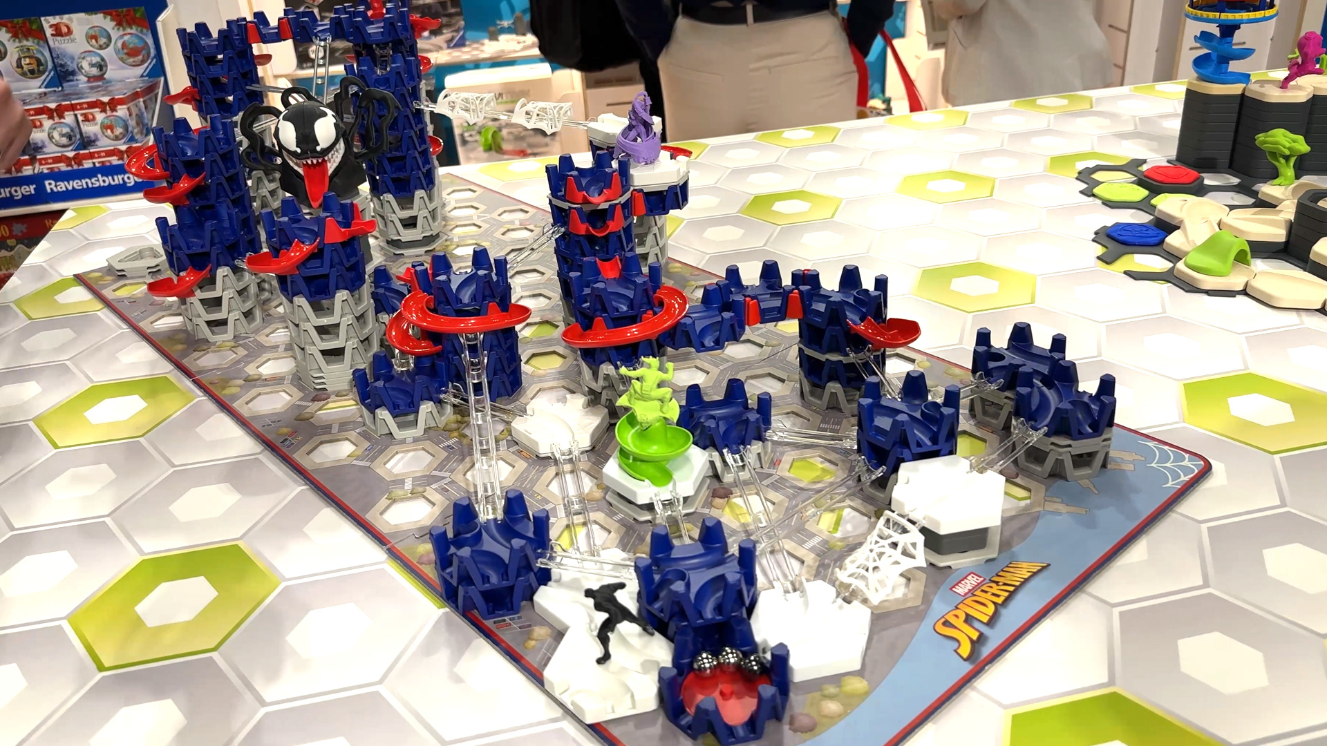 Spider Man Gravitrax set as a modular construction set