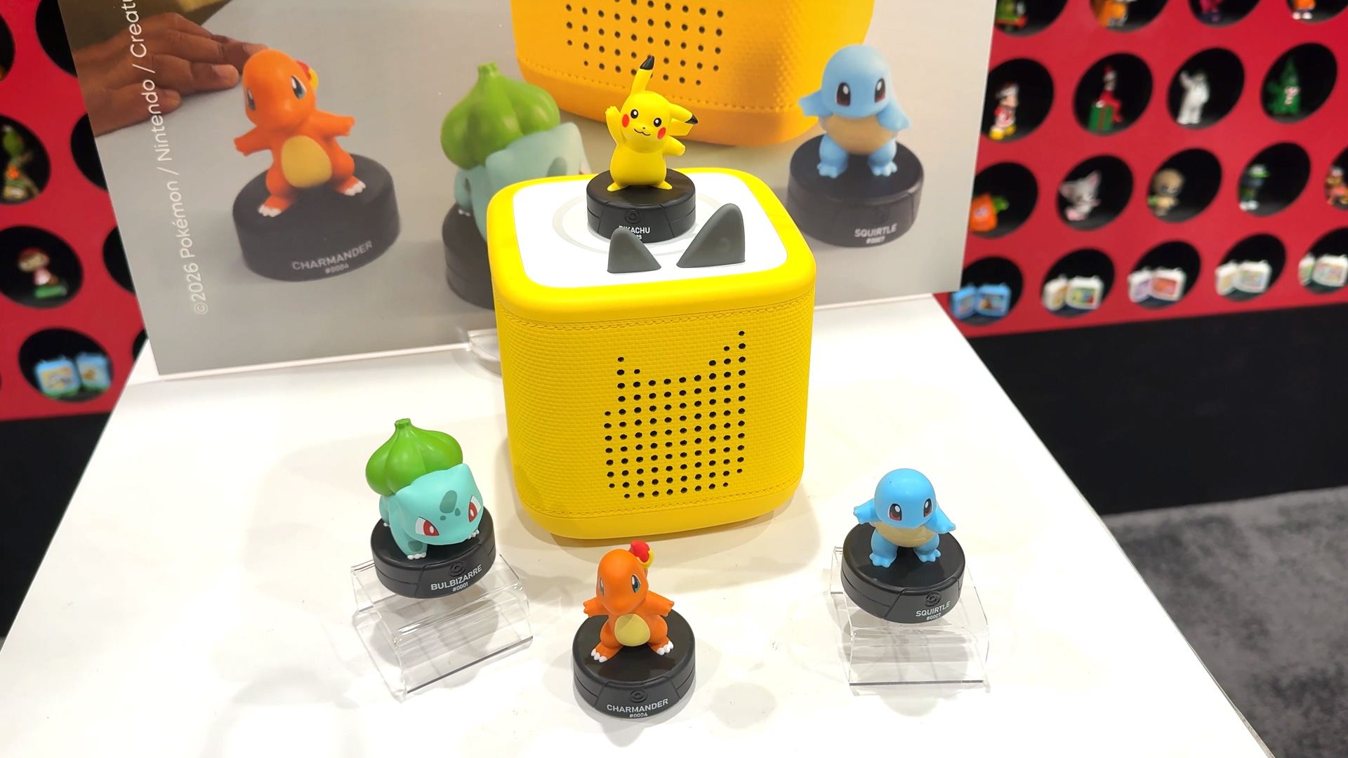 Toniebox 2 with Pokemon figures as an audio based game
