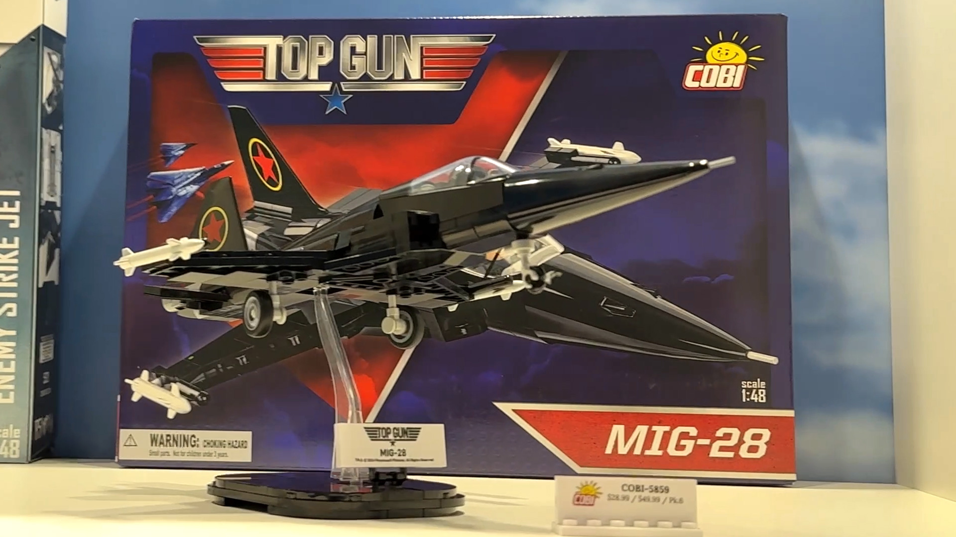 Top Gun MIG 28 Cobi building block set for collectors