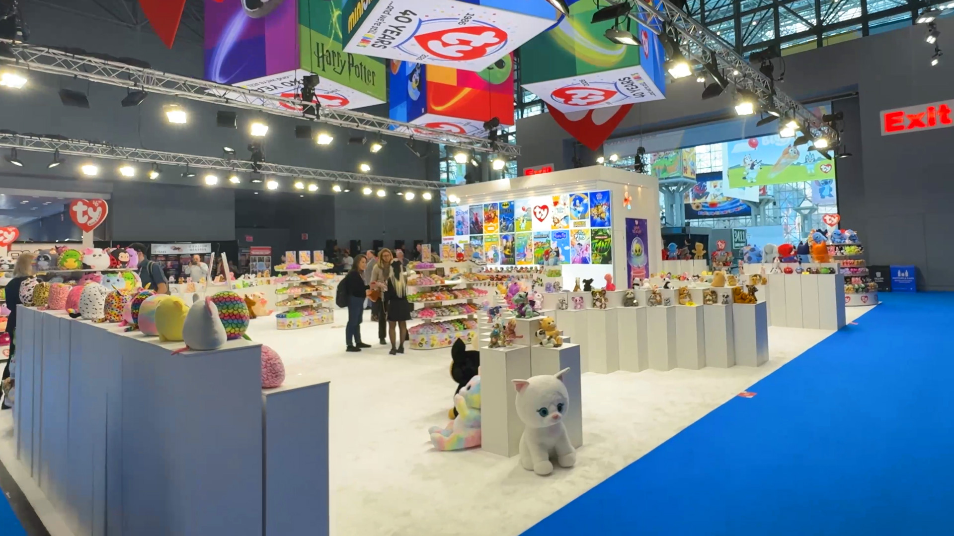 Ty Warner Idea Beanie Bouncer Toy Fair New York