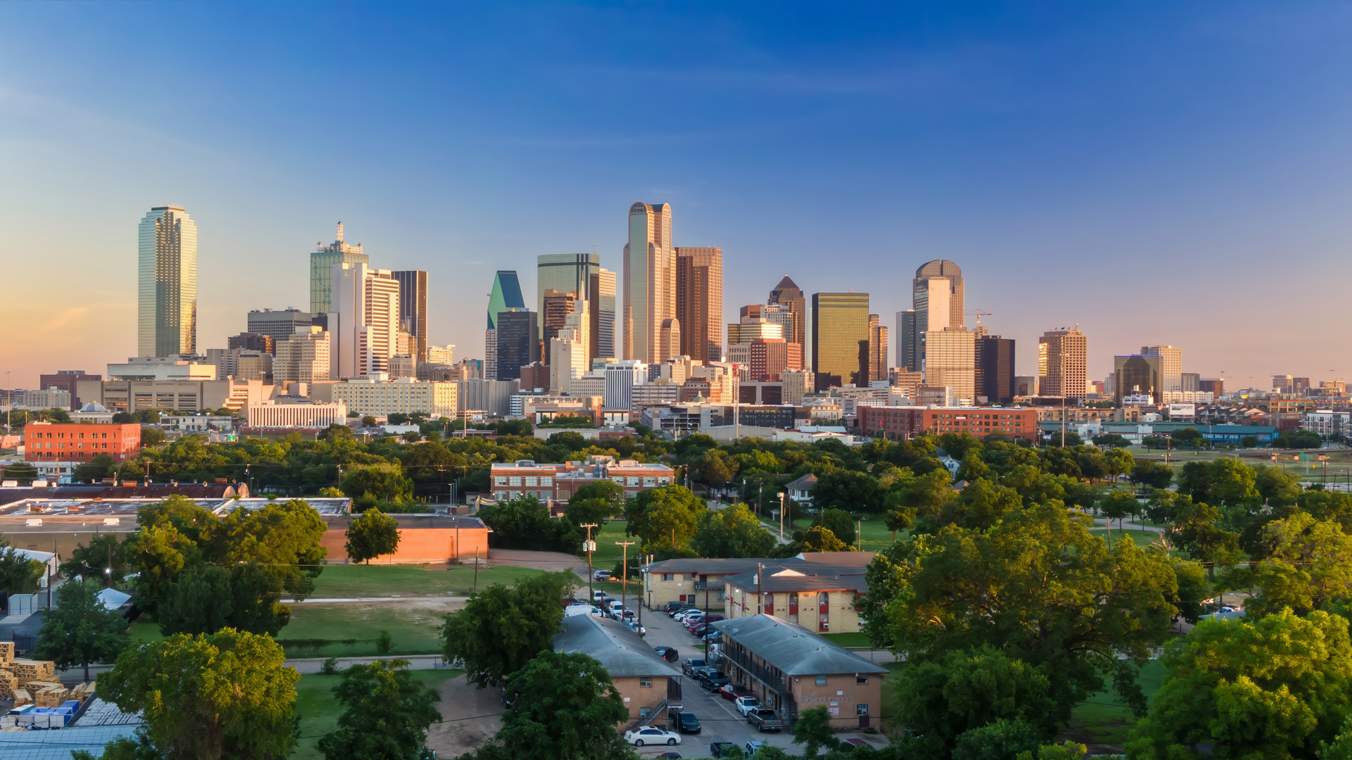 Dallas trade fair centre in the south of the USA in Texas