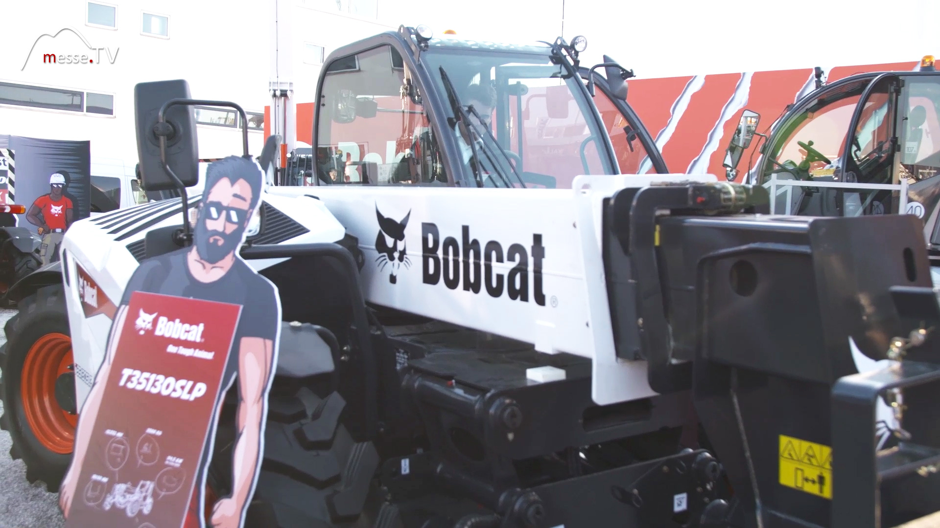 Construction site vehicle Bobcat Telescopic loader